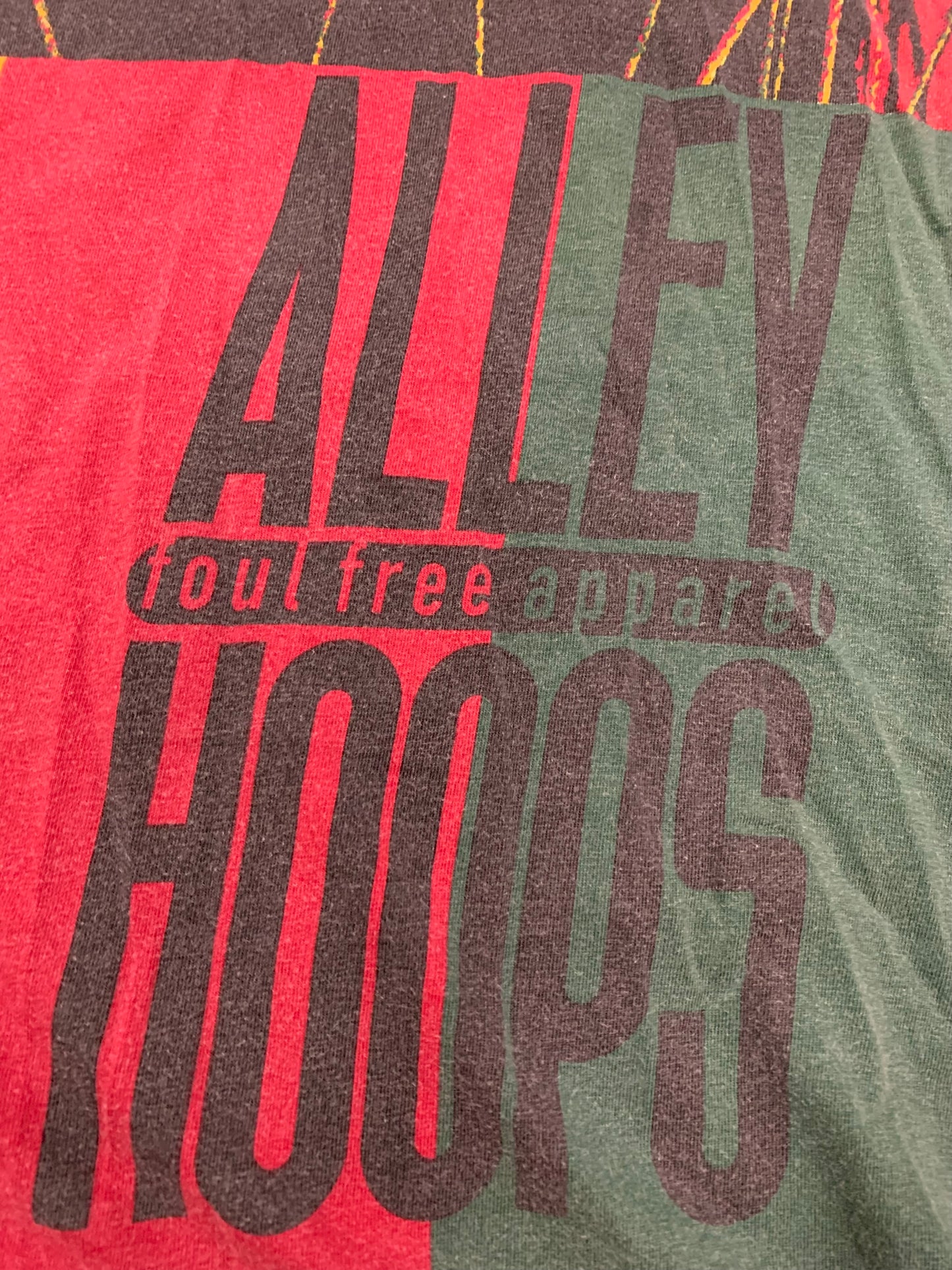 Sudadera Vintage Nike Alley Hoop 1994 Very Rare Edition - L