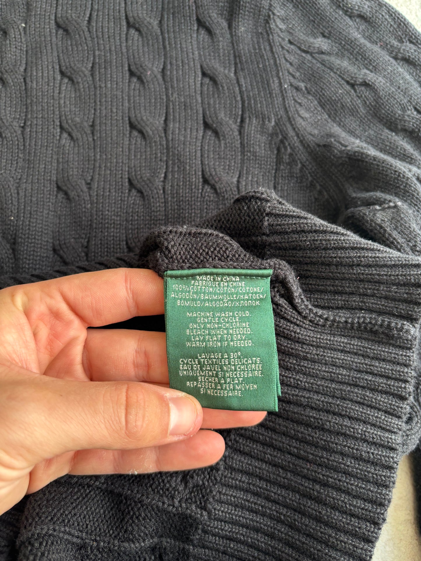 Jersey Zip Polo Ralph Lauren Active - S