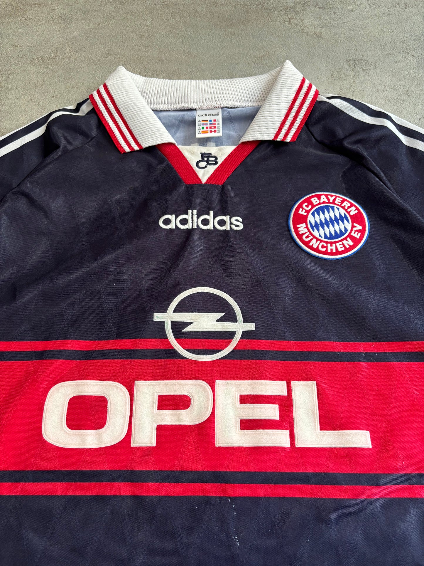Camiseta Local Adidas Bayern München ‘Elber 9’ 1997/1999 Vintage - XL