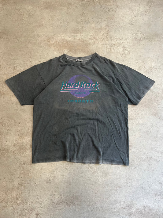 Camiseta Vintage Hard Rock Café Toronto 1987 Single Stitch - XL