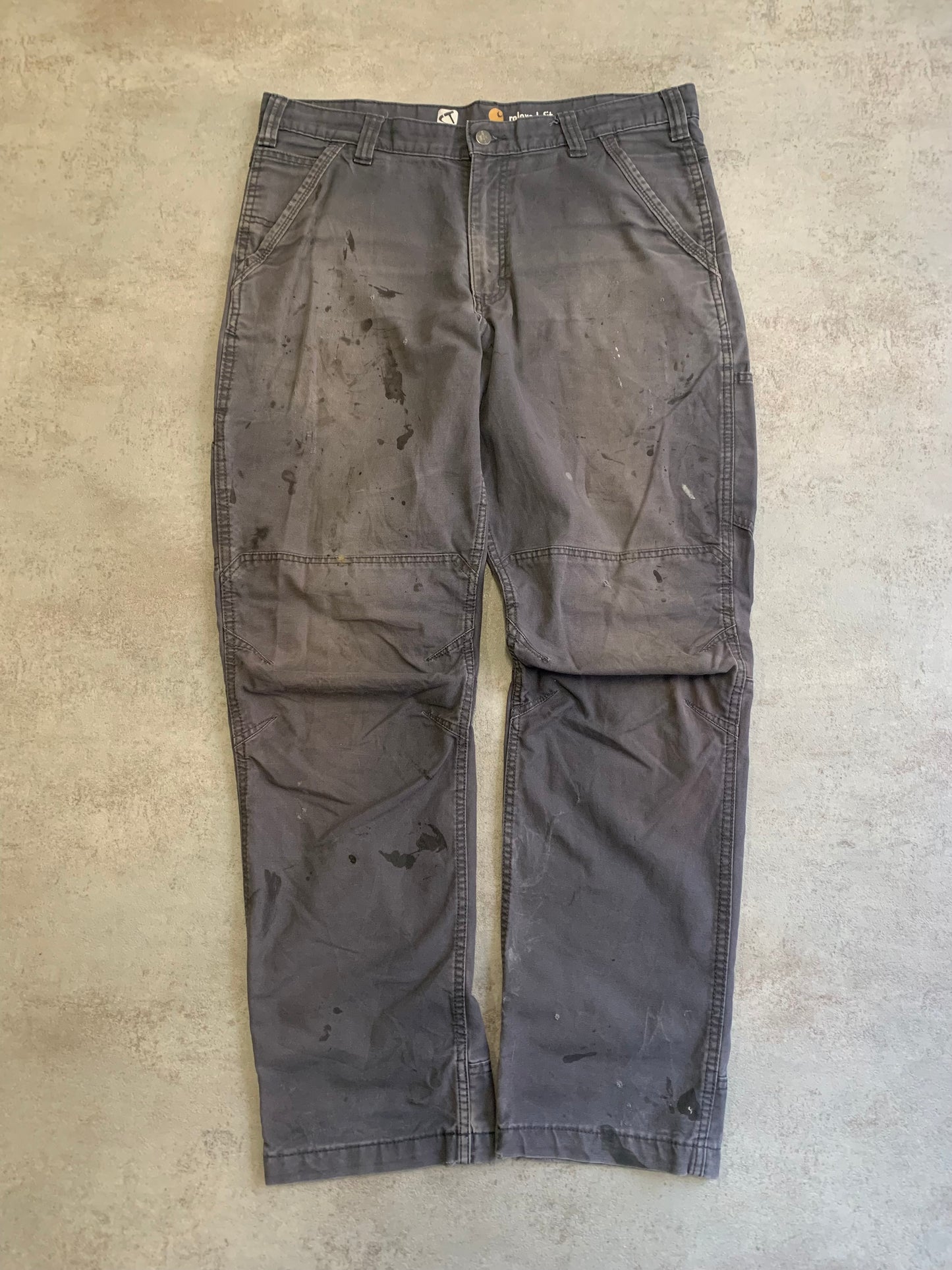 Pantalones Rectos Vintage Carhartt Trashed - L