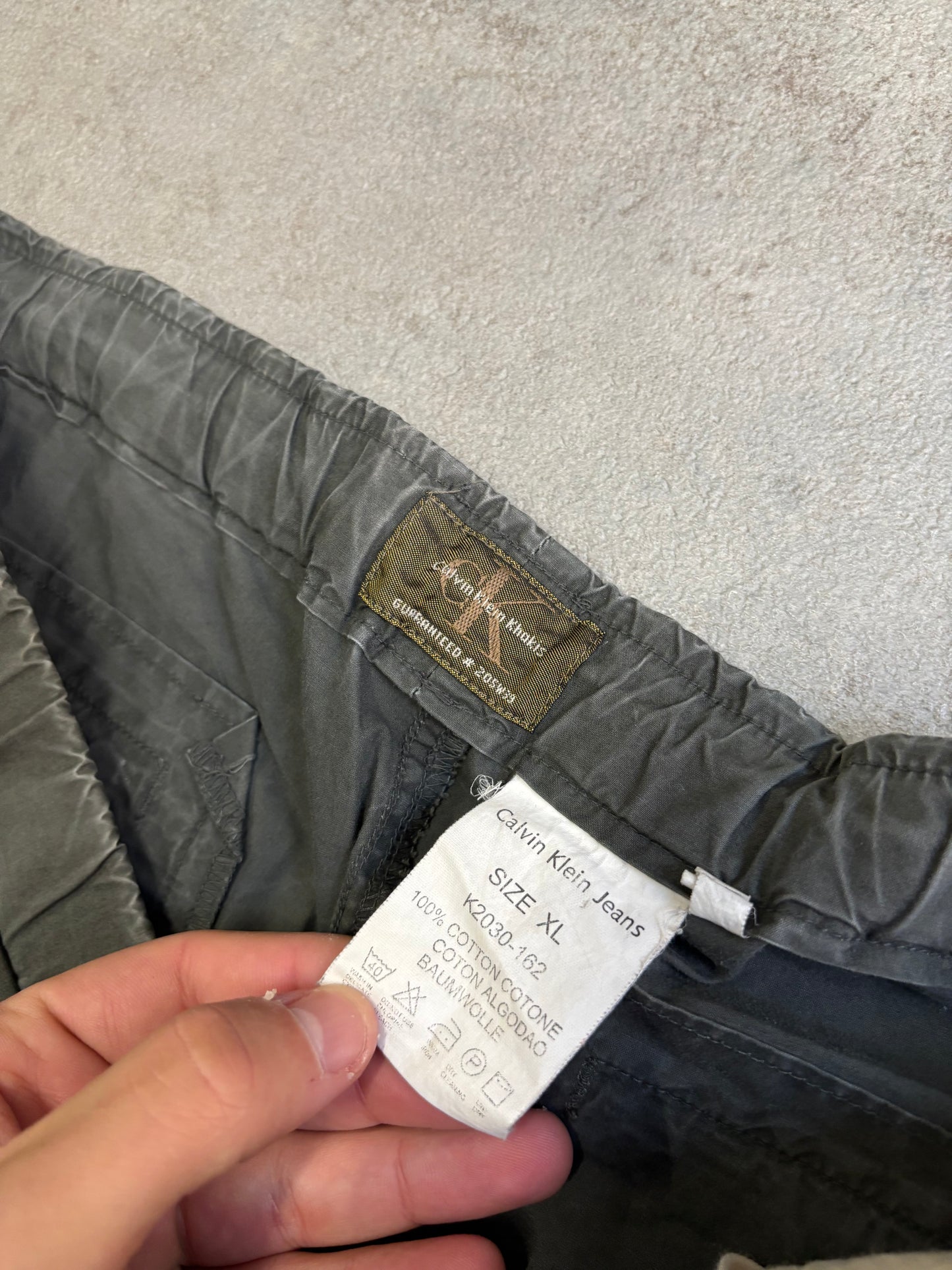 Pantalones Baggy Calvin Klein 00s Vintage - XL