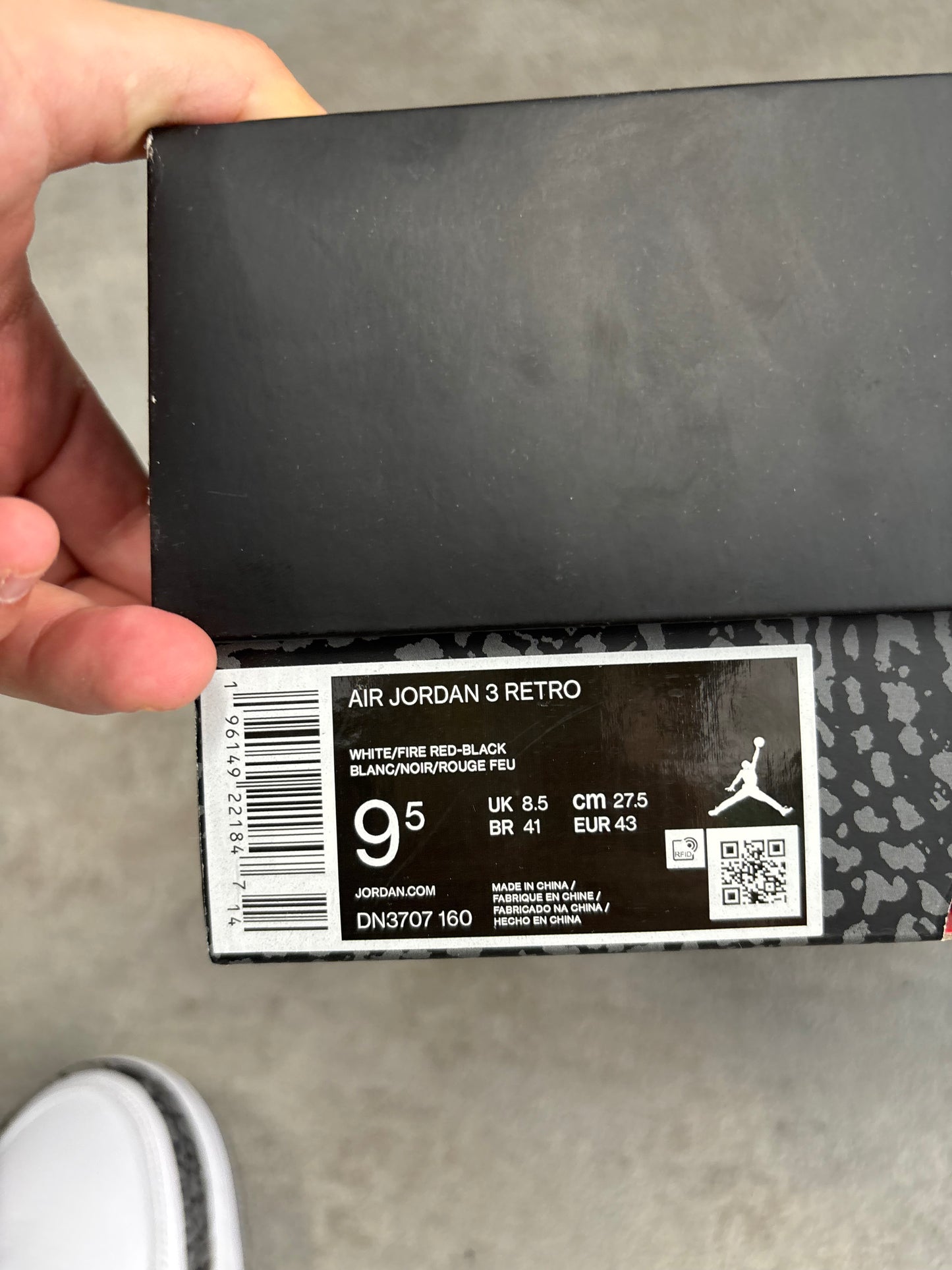 Zapatillas Jordan 3 Retro OG ‘Fire Red 2022’ Deadstock - 43