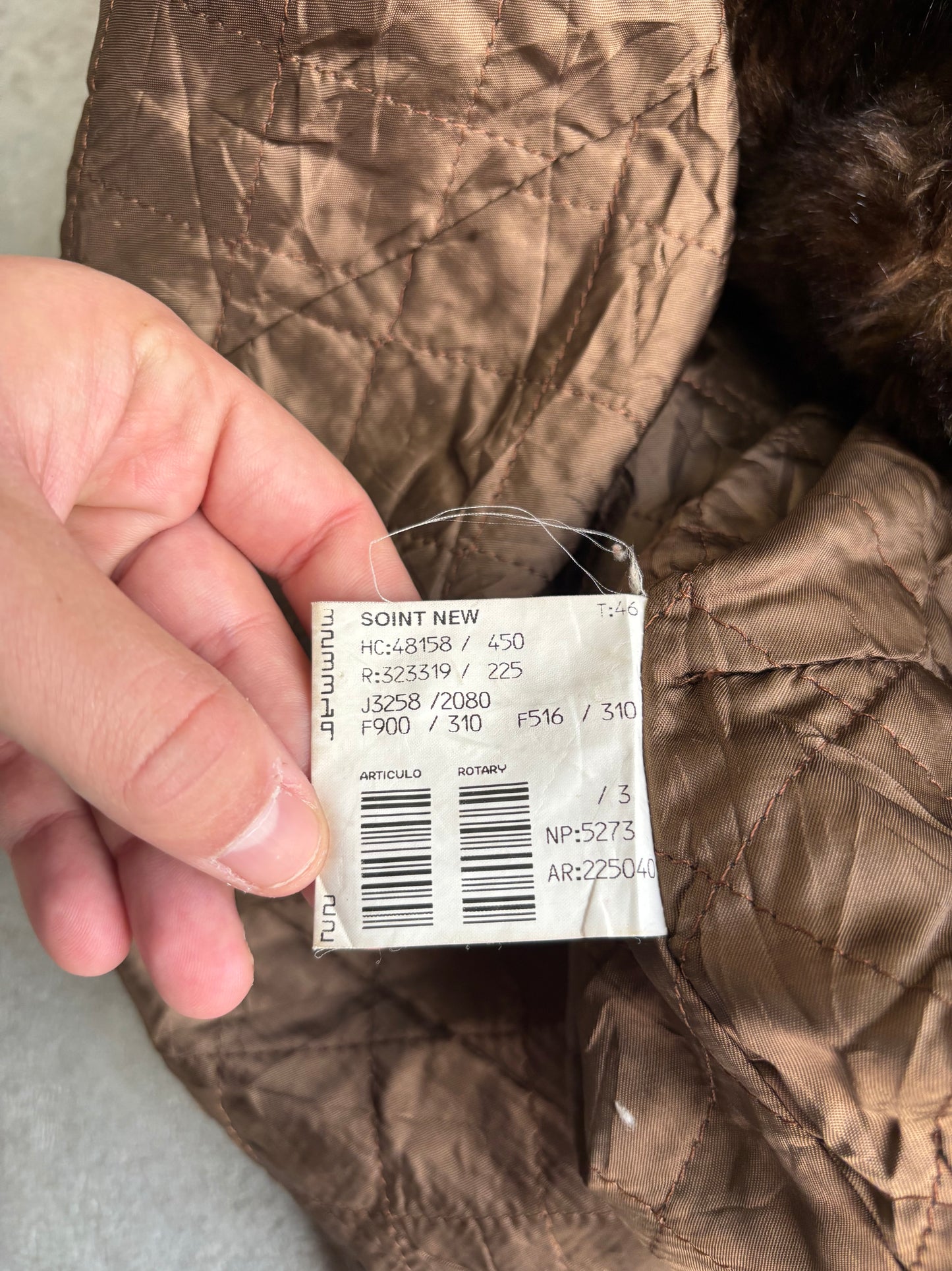Gabardina Pelo ‘Soint New’ Burberry 90s Vintage - L
