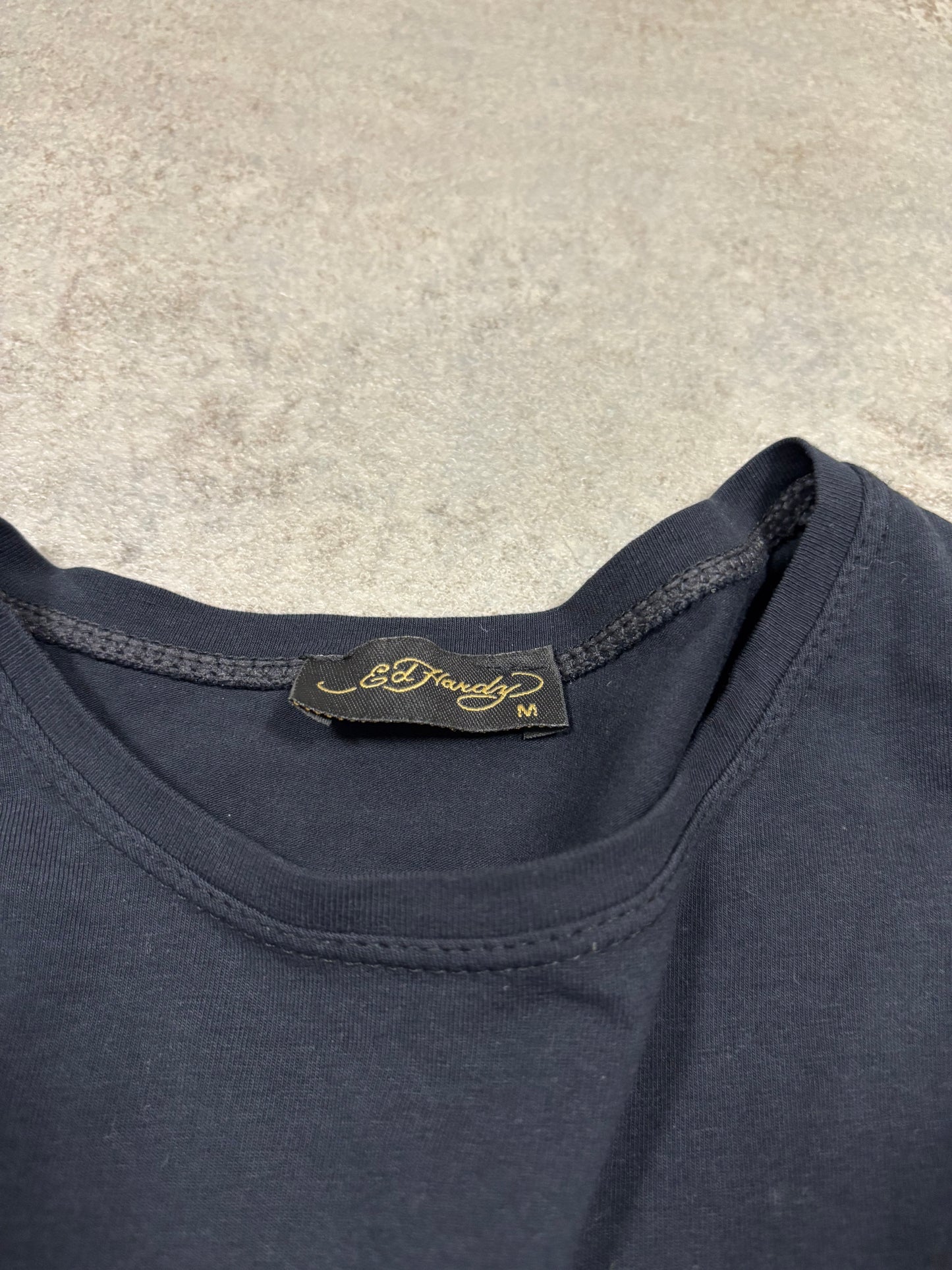 Camiseta Estampada Manga Larga Ed Hardy 00s Vintage - S