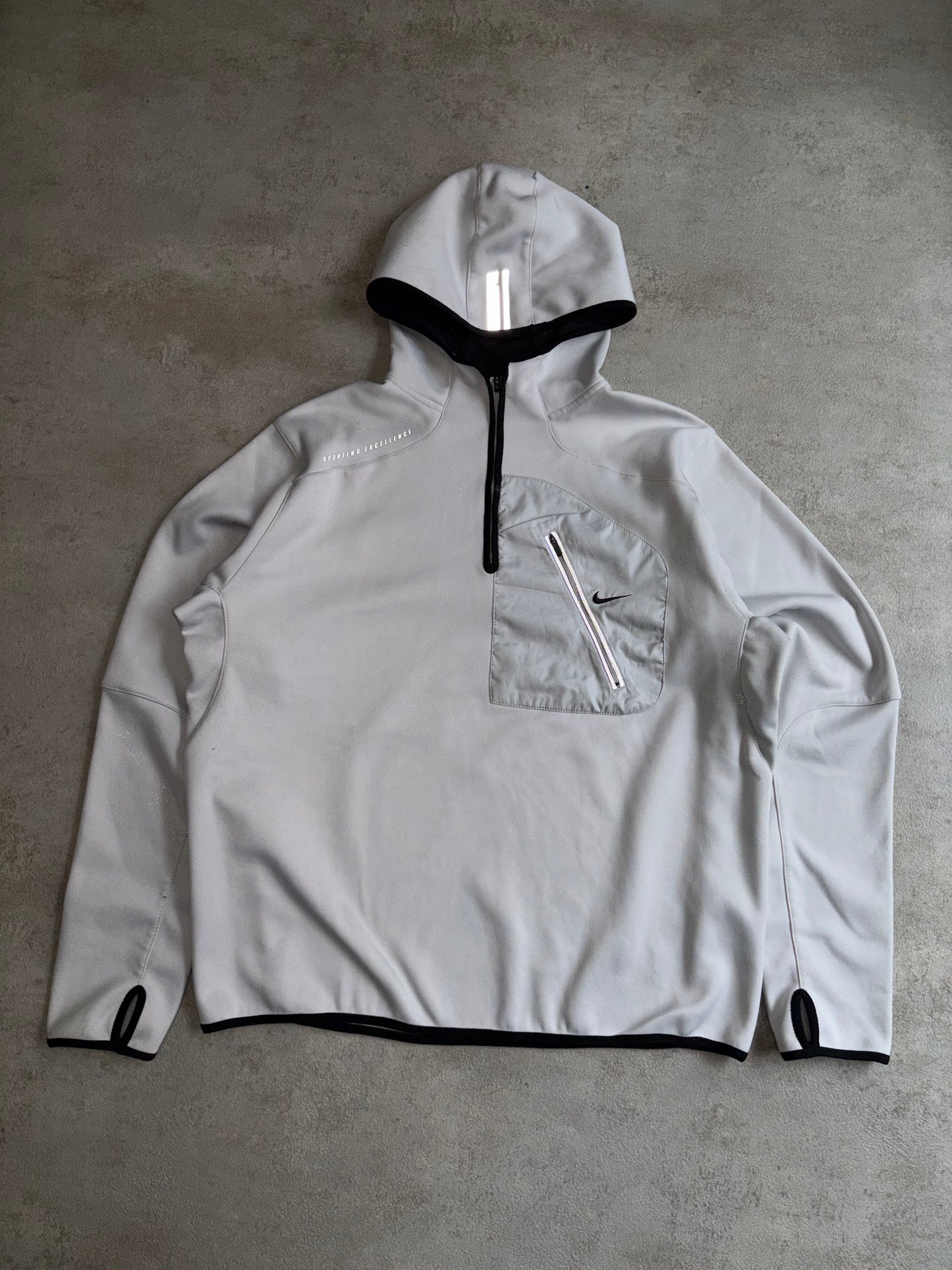 Half Zip Nike Sporting Excellenge Reflective 2004 Vintage - L