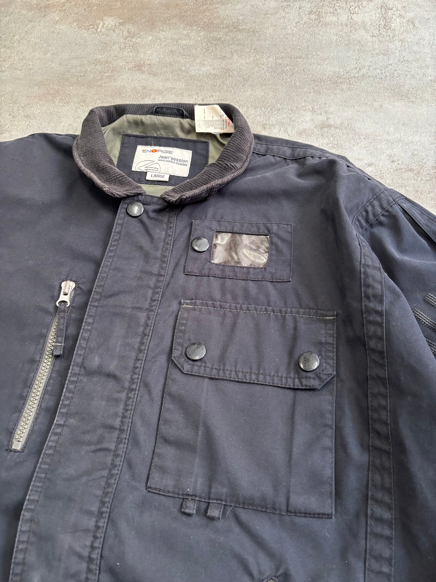 Chaqueta Cargo Energie 00s Vintage - L
