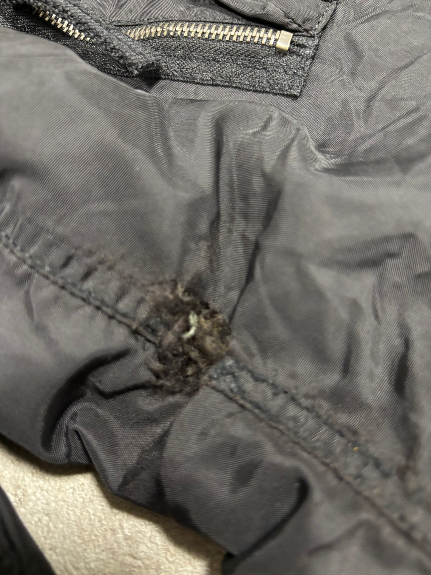 Chaqueta Bomber Engine ‘Pocket’ Cargo Alpha Industries 00s Vintage - XL