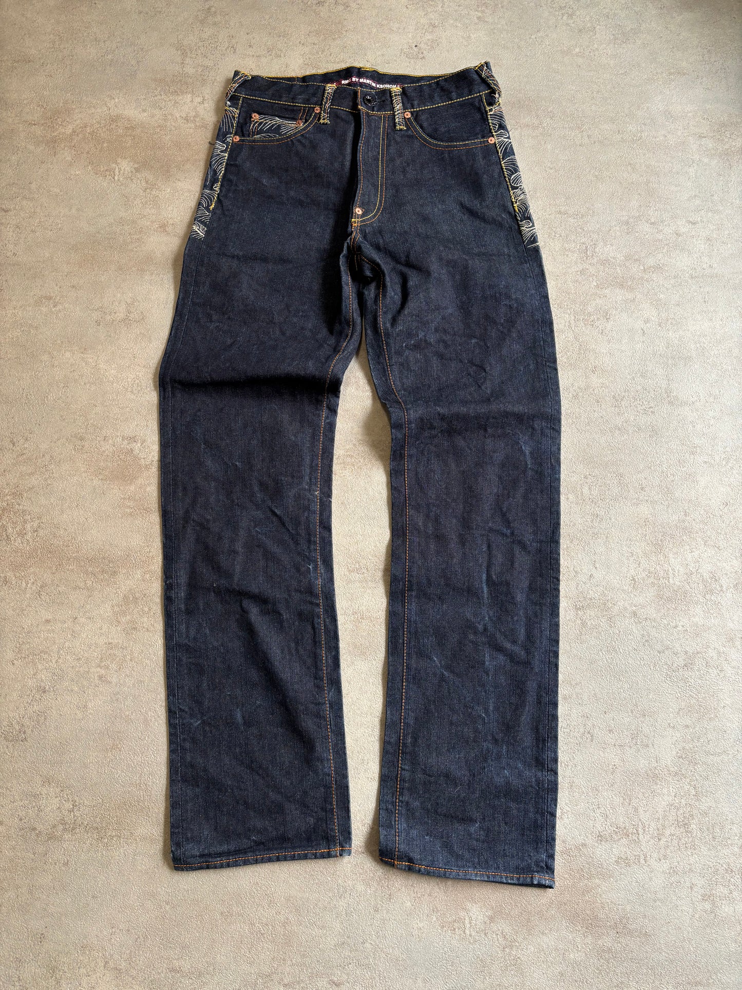Pantalones Red Monkey Company ‘All Embroidered’ 00s Vintage - M