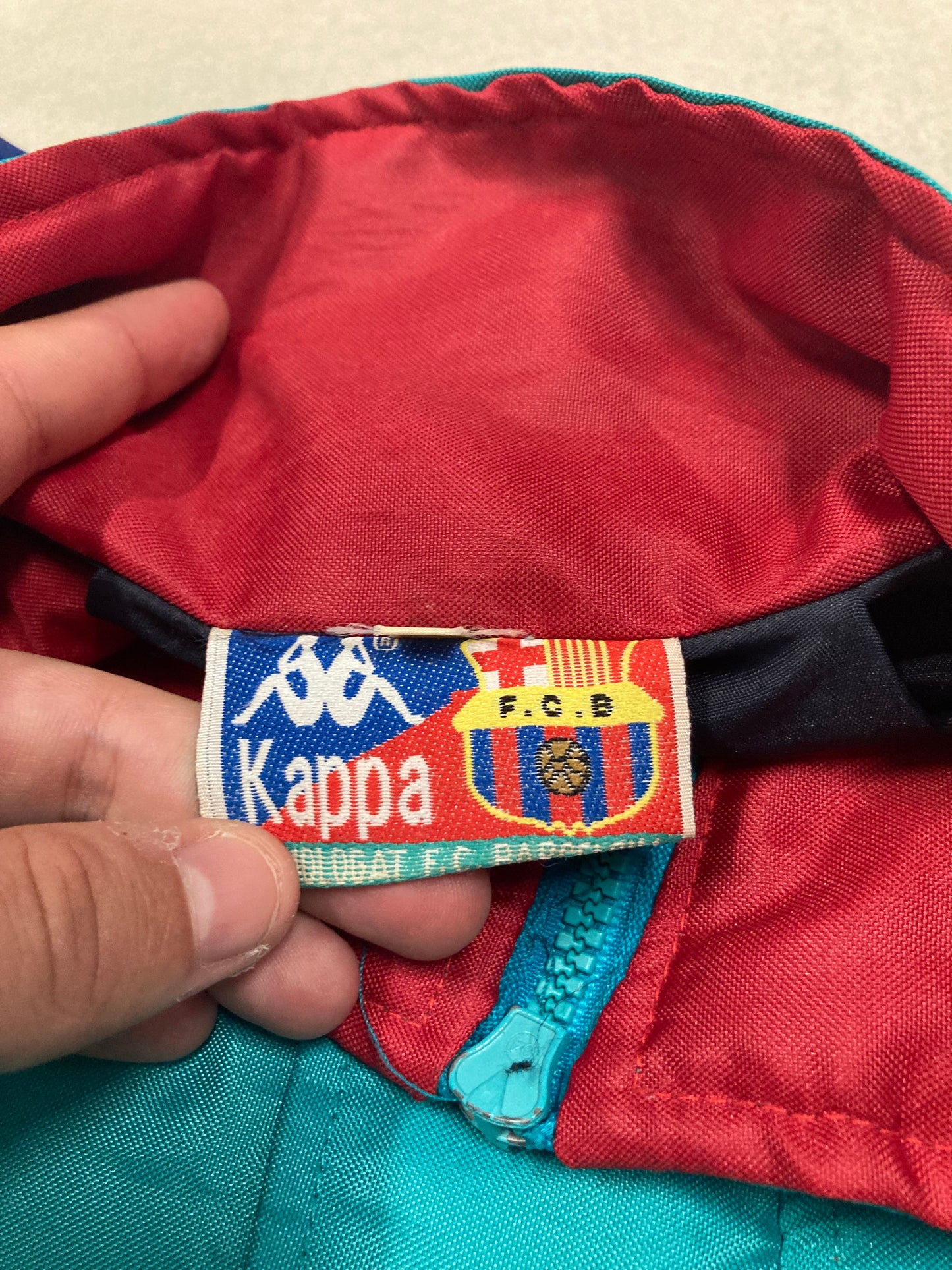 Chaqueta Kappa Barcelona 1995/1996 Vintage - XL