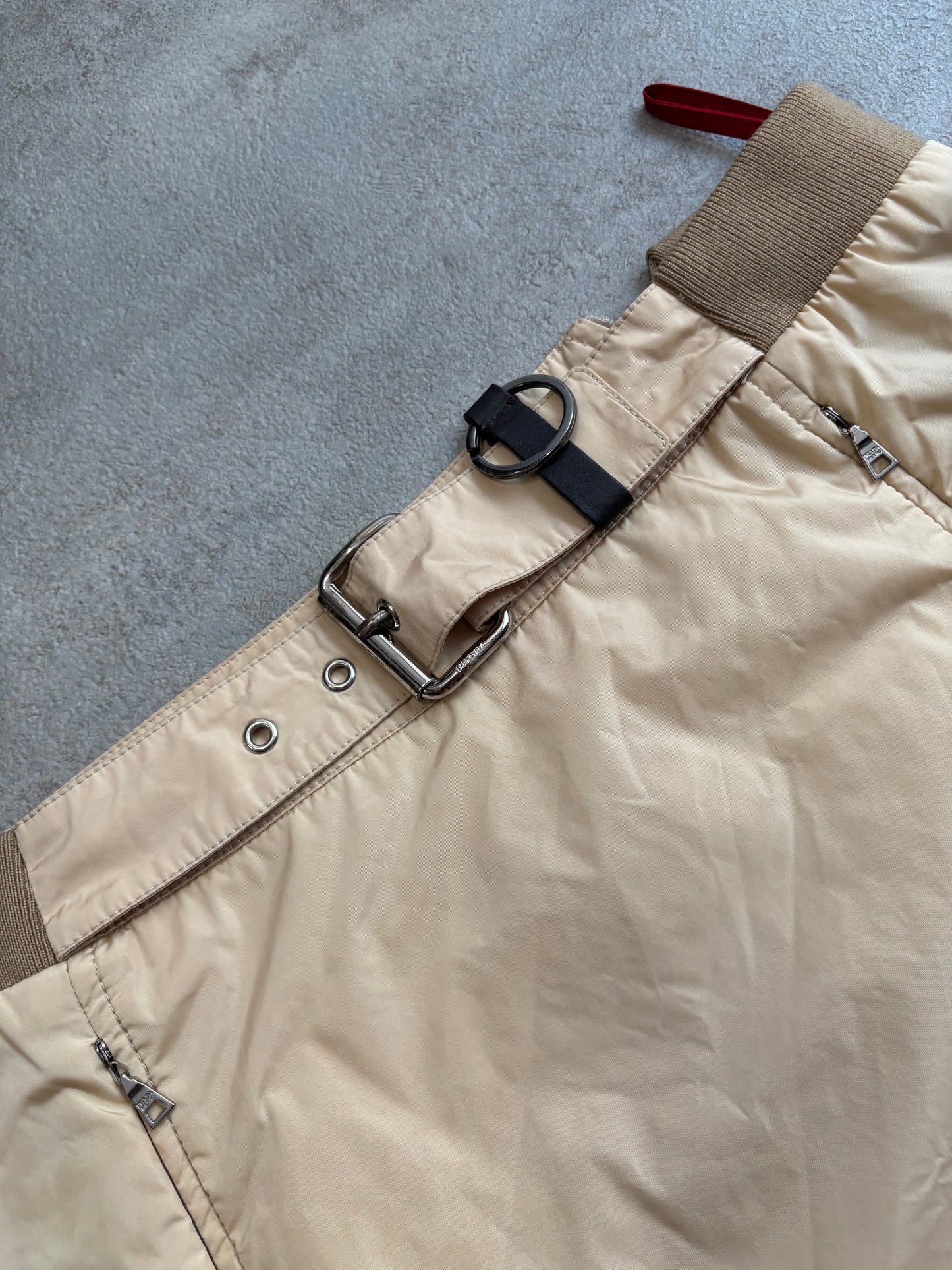 Falda Nylon Prada 00s Vintage - M