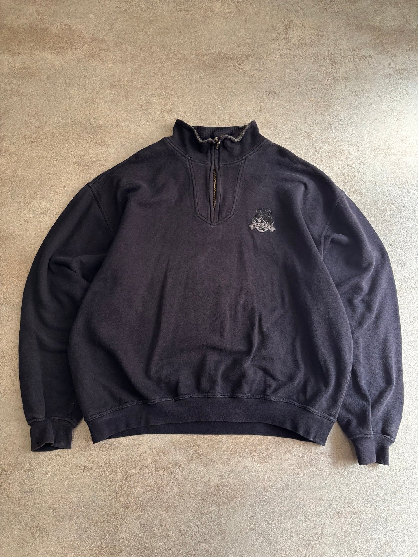 Half Zip Hugo Boss Spence 90s Vintage - XL