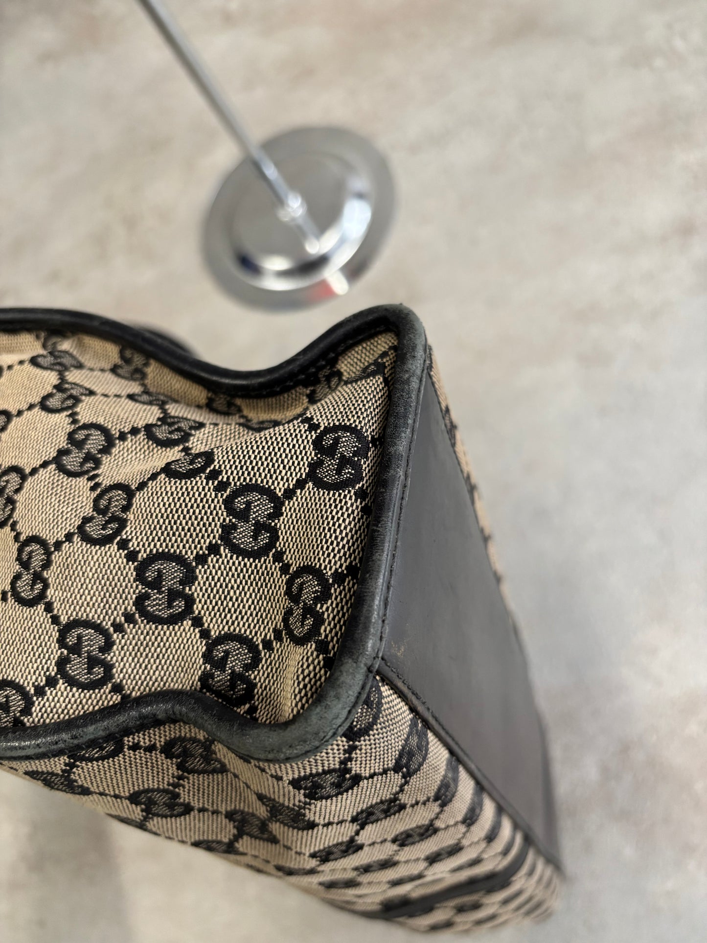 Bolso Totebag de Hombro Jackie Gucci + Guardapolvos Original 00s Vintage