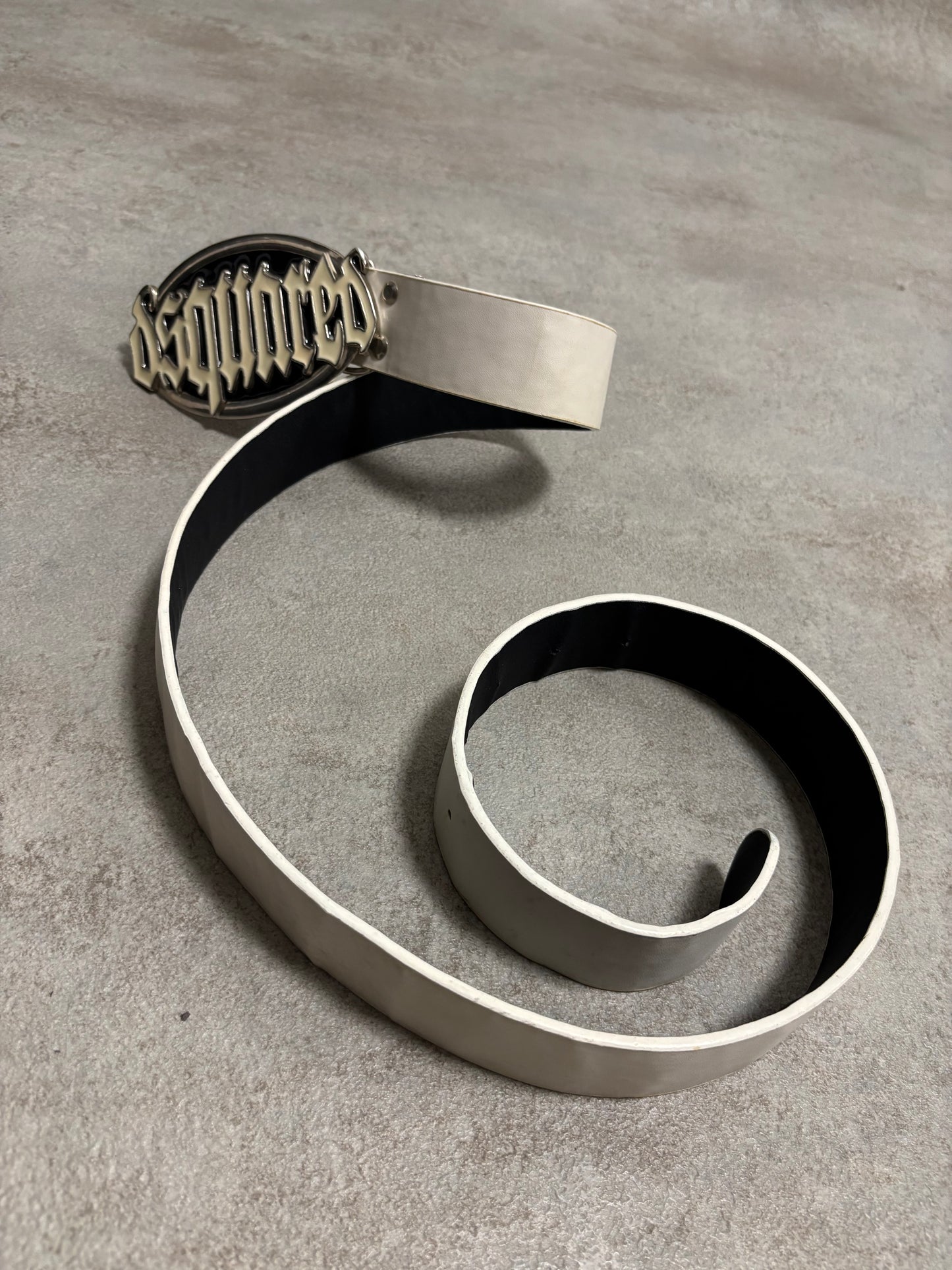 Cinturón Chapa Dsquared2 00s Vintage