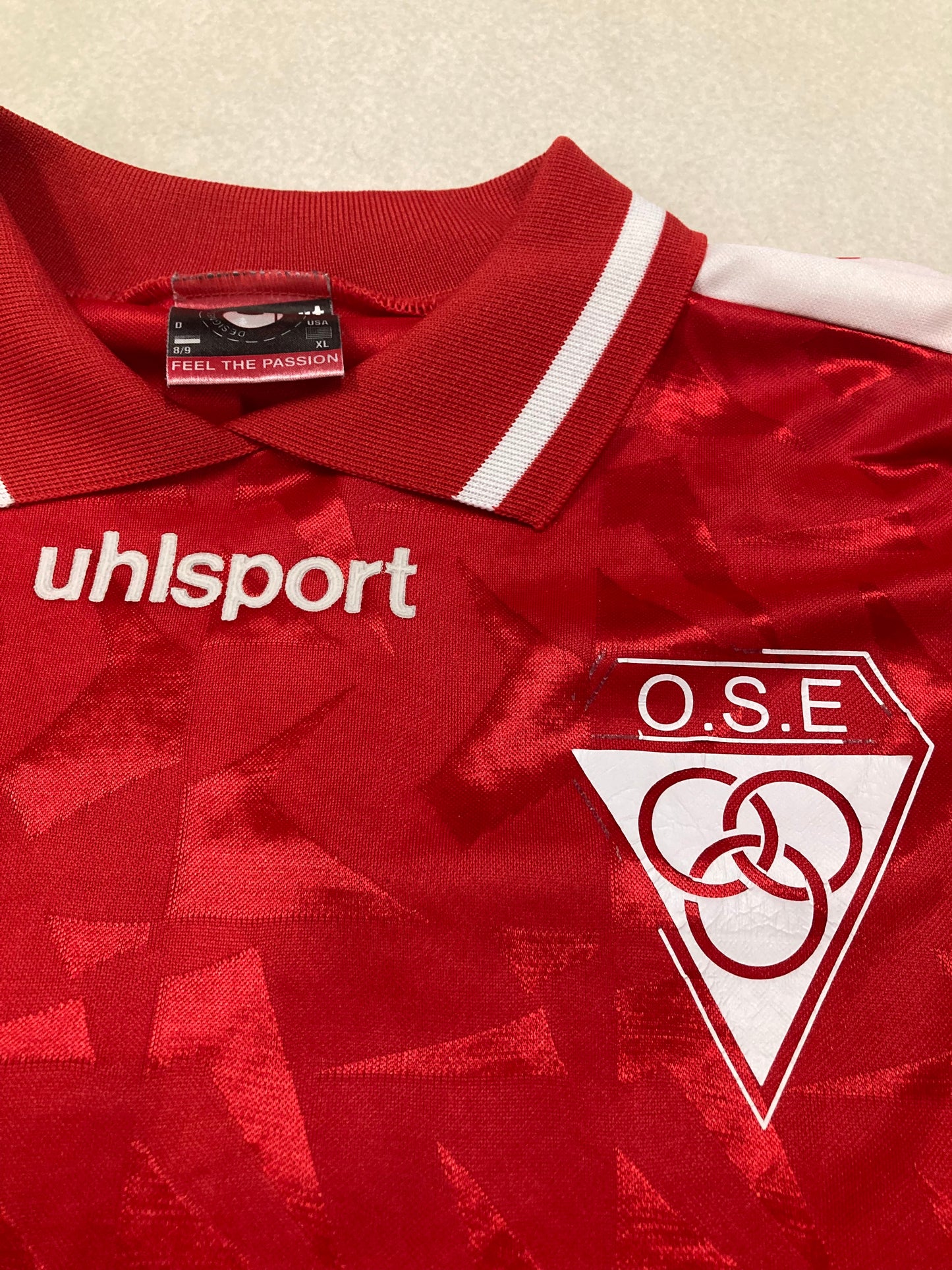 Camiseta Olympique Saint Ettiene ‘9’ 80s Vintage - XL