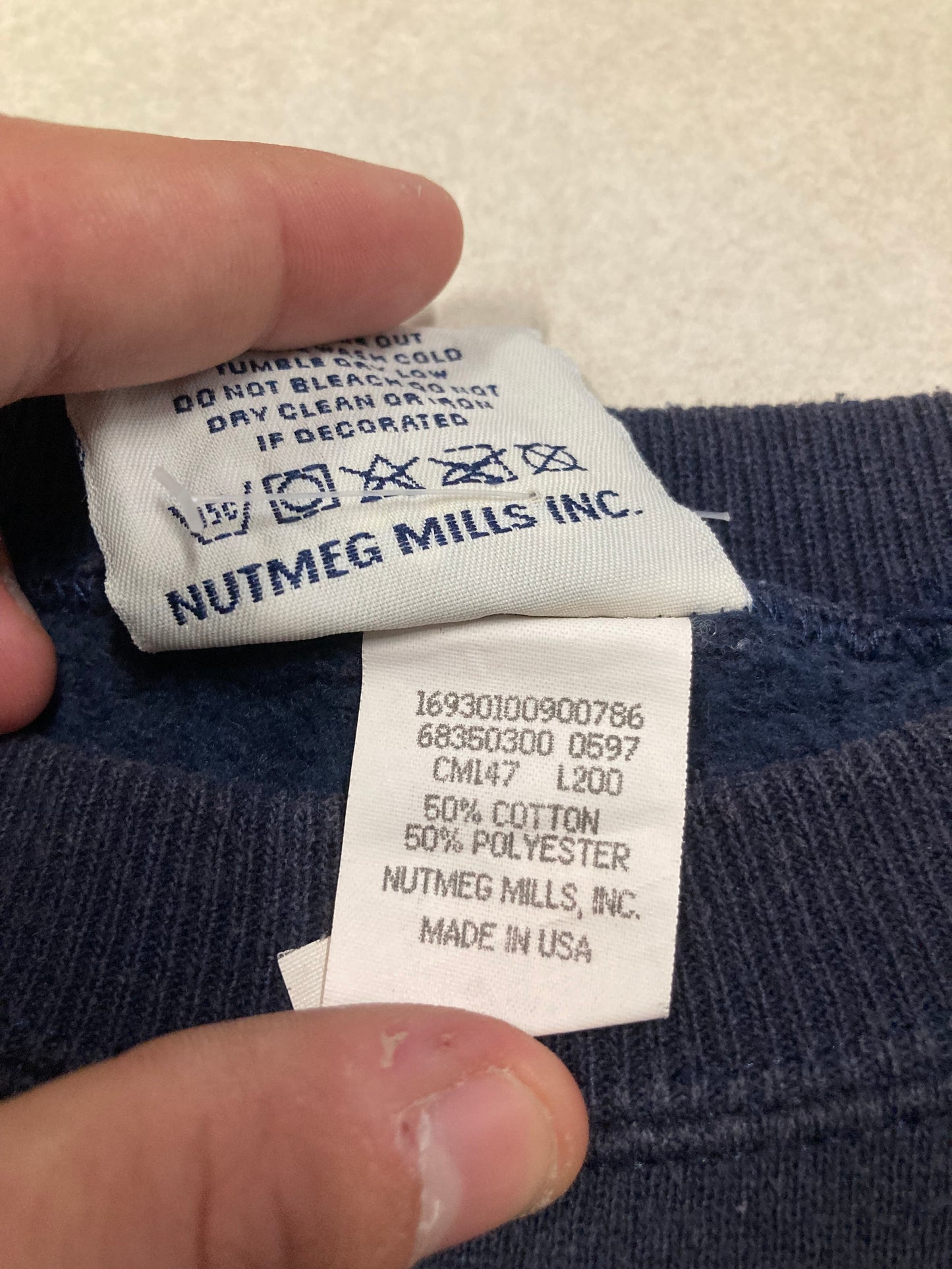 Sudadera Lee Sport Nutmeg Miles ‘Indian Pacers’ Made in USA - M