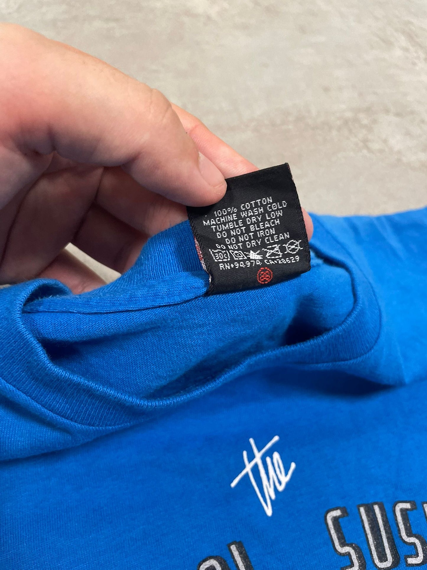Camiseta Gráfica Stüssy 00s Vintage - S