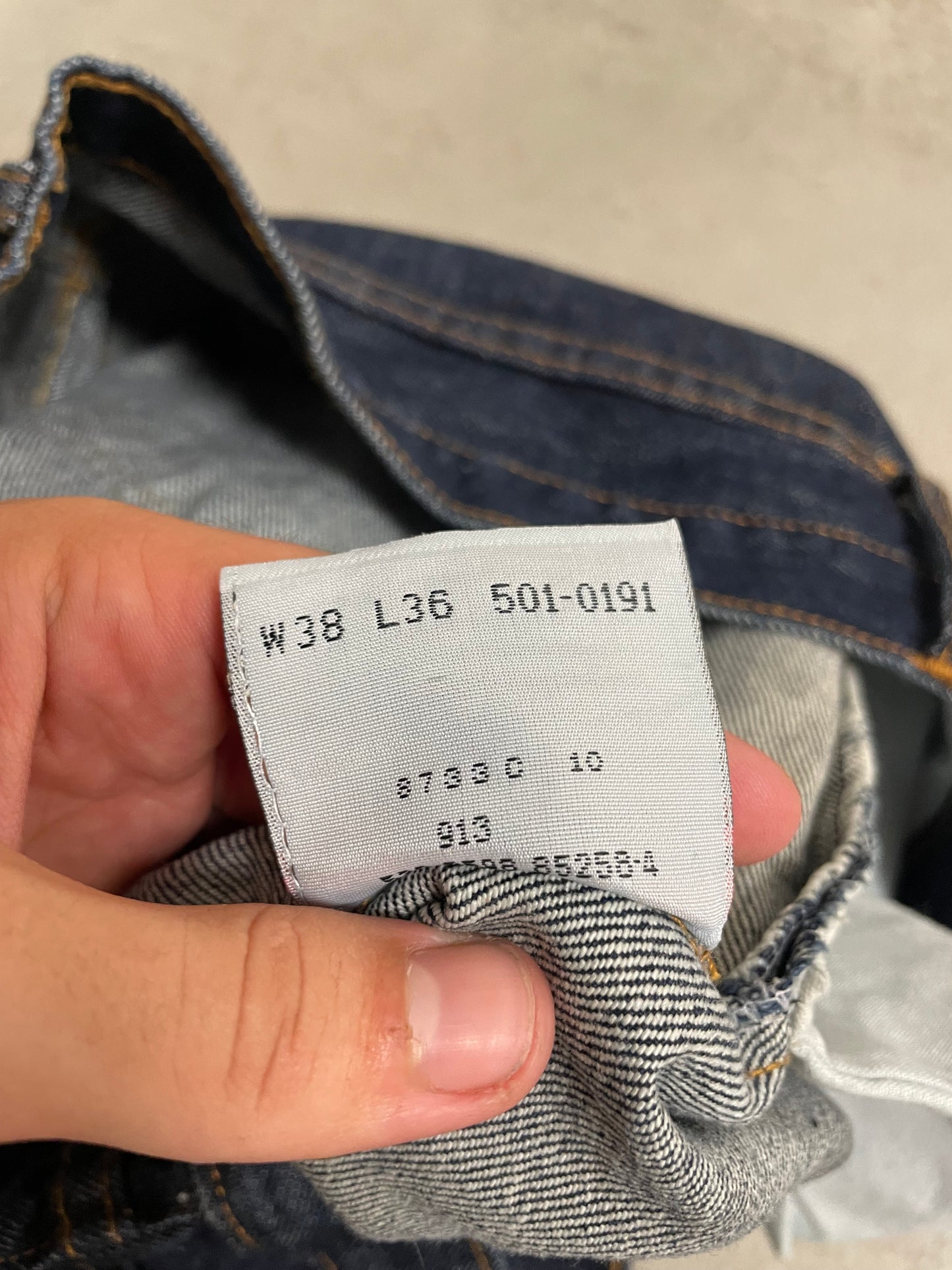 Pantalones Levi’s Índigo 00s Vintage - L