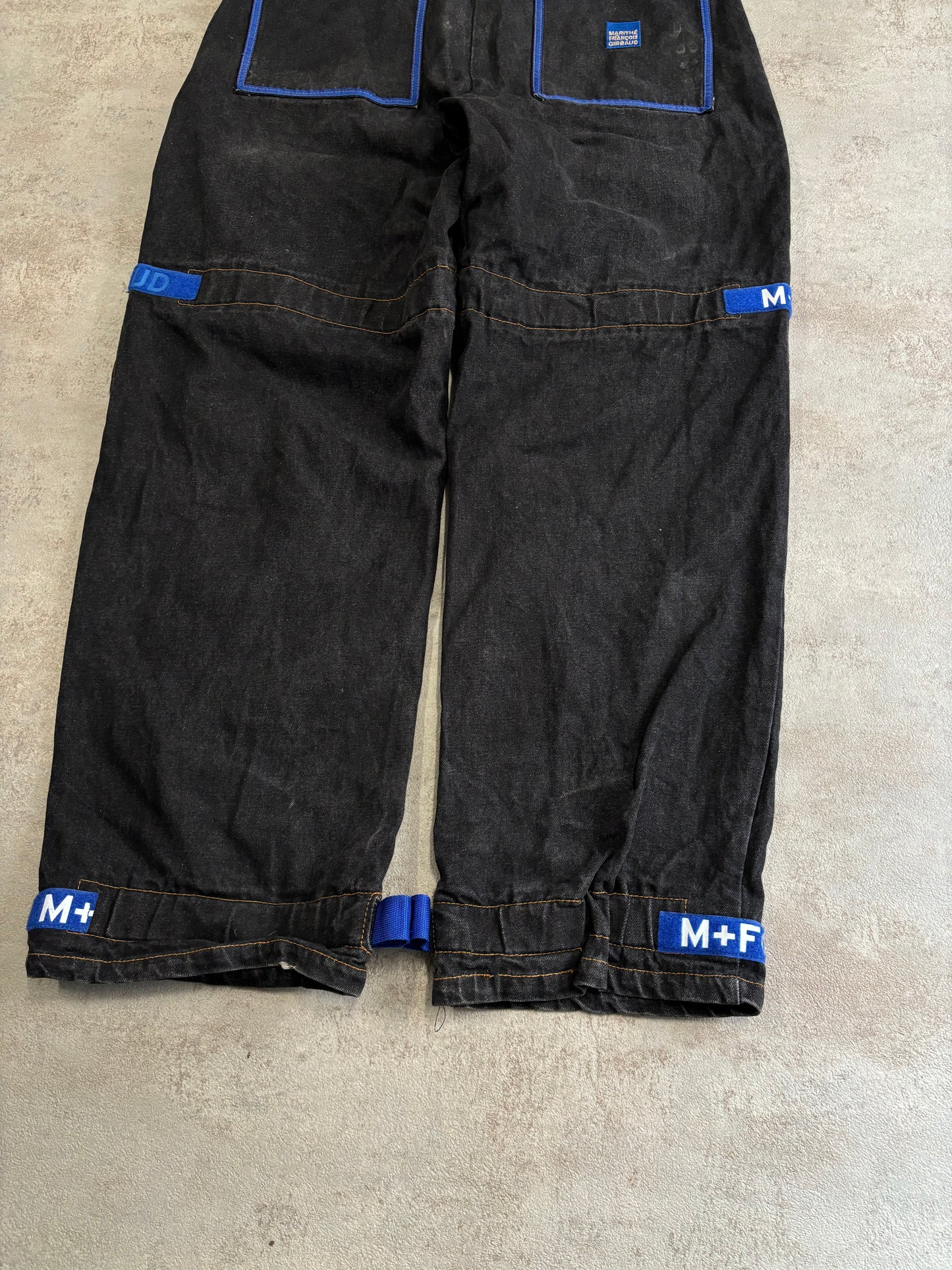 Pantalones Baggy Stripes Marithé François et Girbaud 00s Vintage - XL