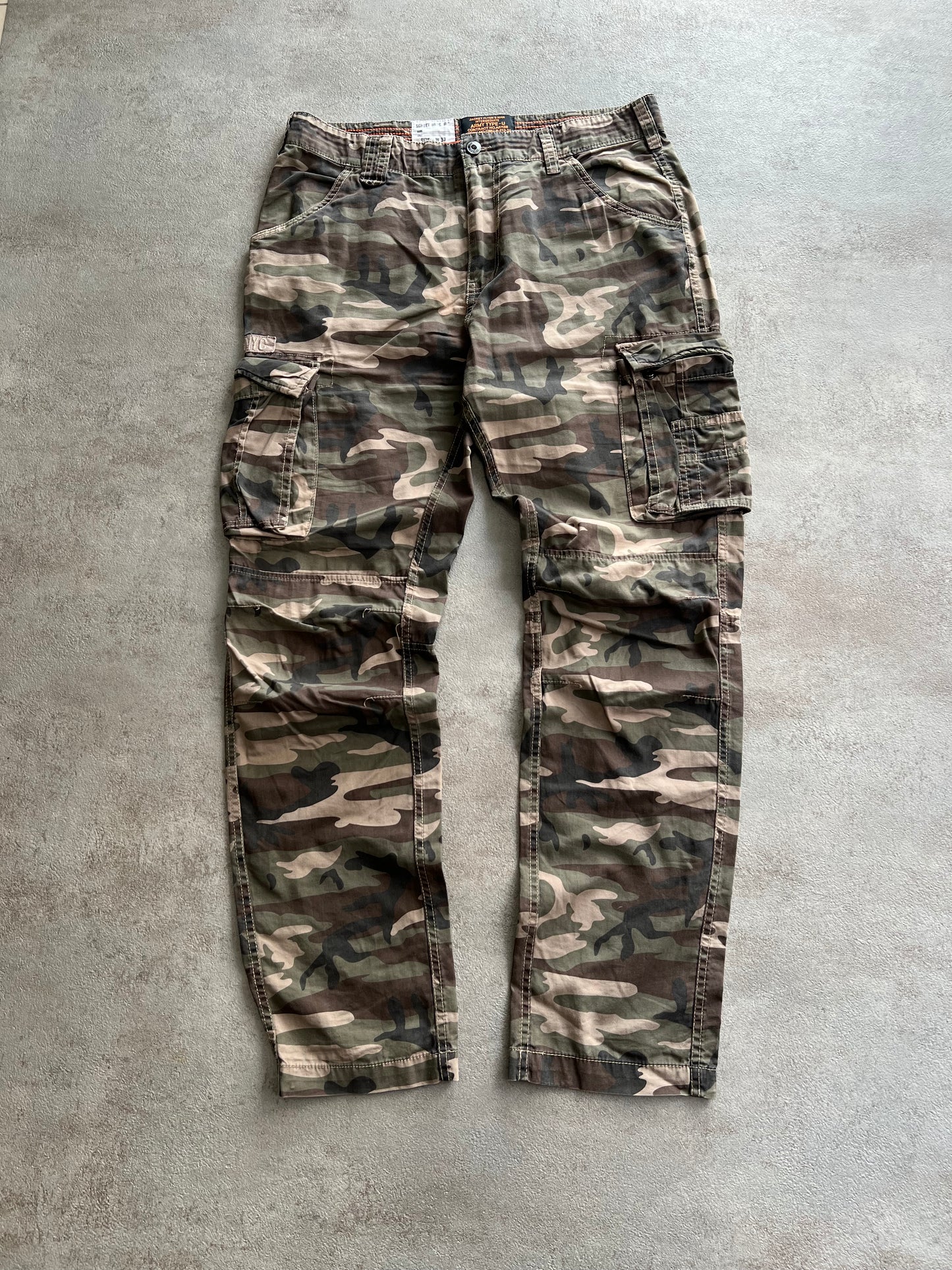 Pantalones Militares Cargo Vintage Schott NYC - M