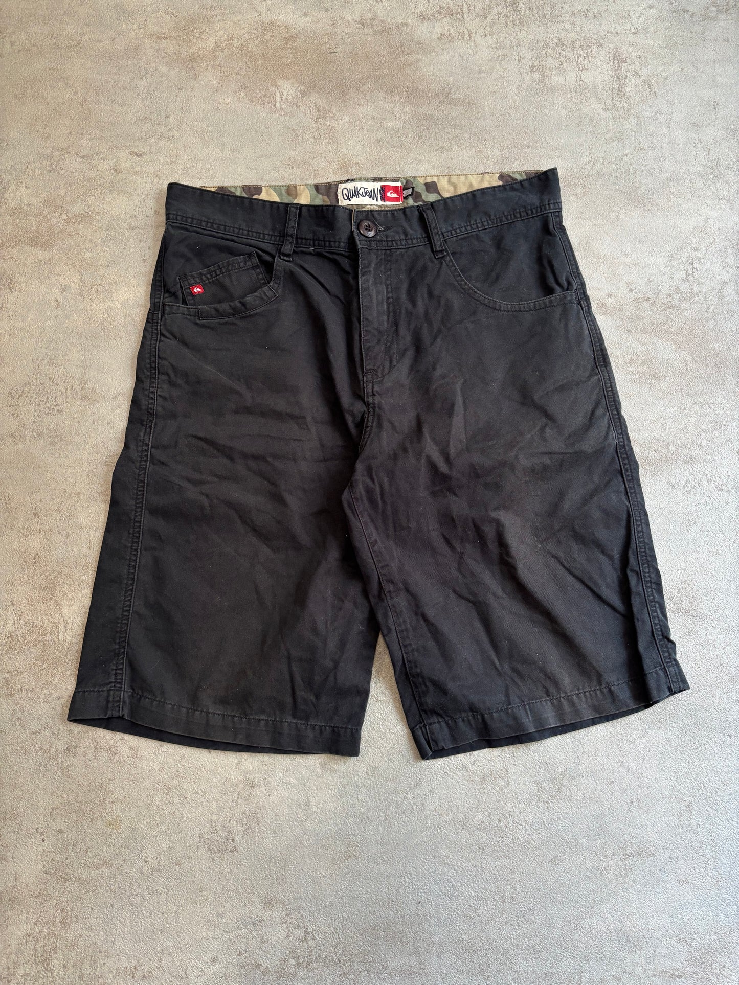Shorts Baggy Quiksilver 00s Vintage - M