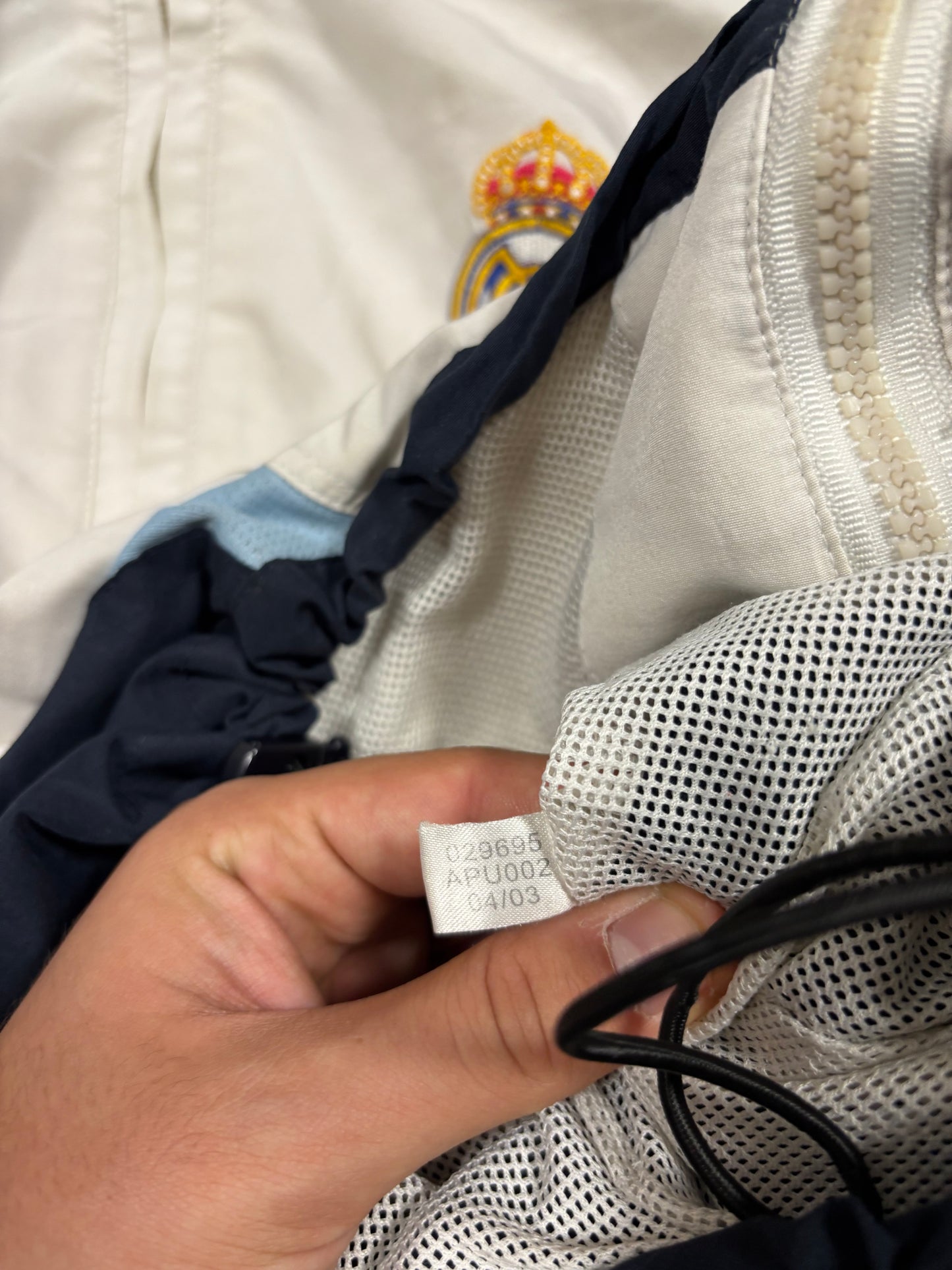 Chaqueta Adidas Real Madrid 2003 Vintage - M
