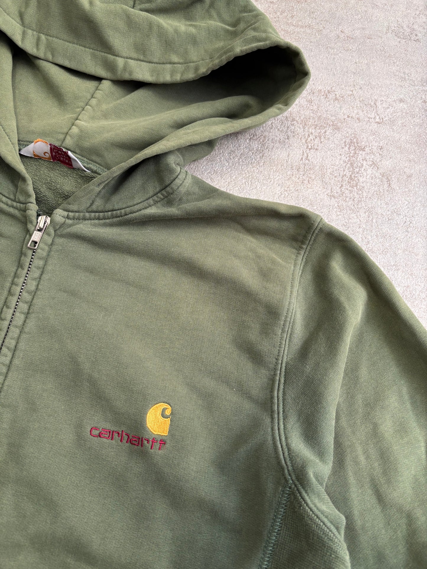 Chaqueta Zip Carhartt ‘Sun Faded’ 90s Vintage - M