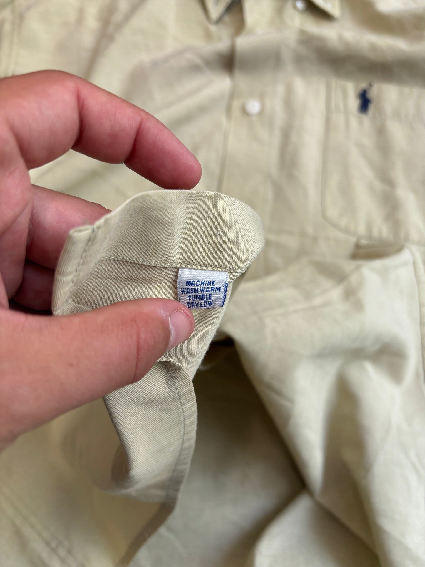 Camisa Ralph Lauren 90s Vintage - L