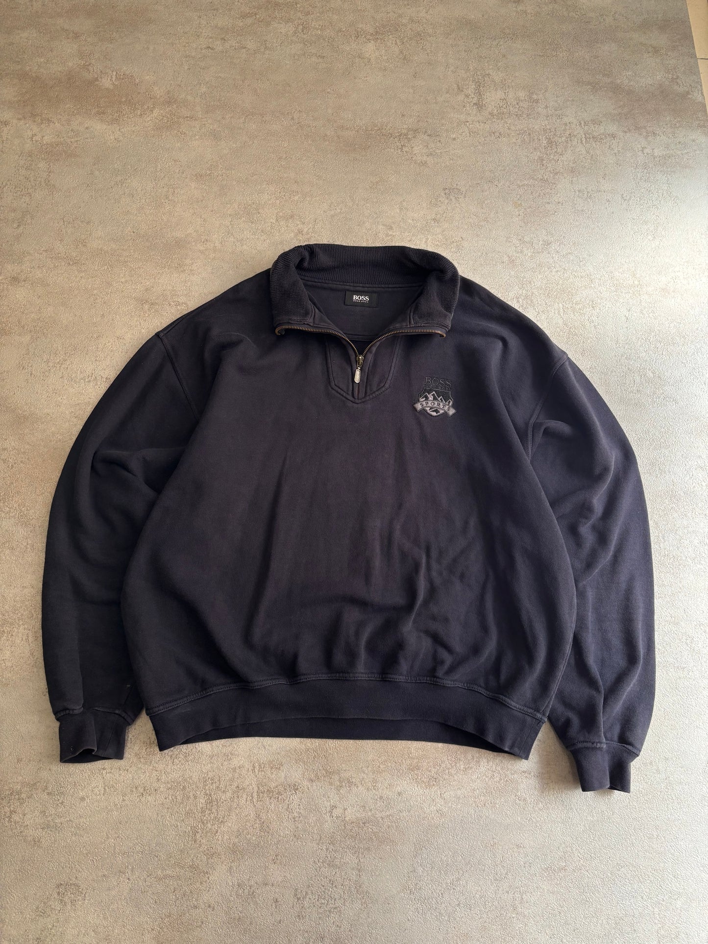 Half Zip Hugo Boss Spence 90s Vintage - XL