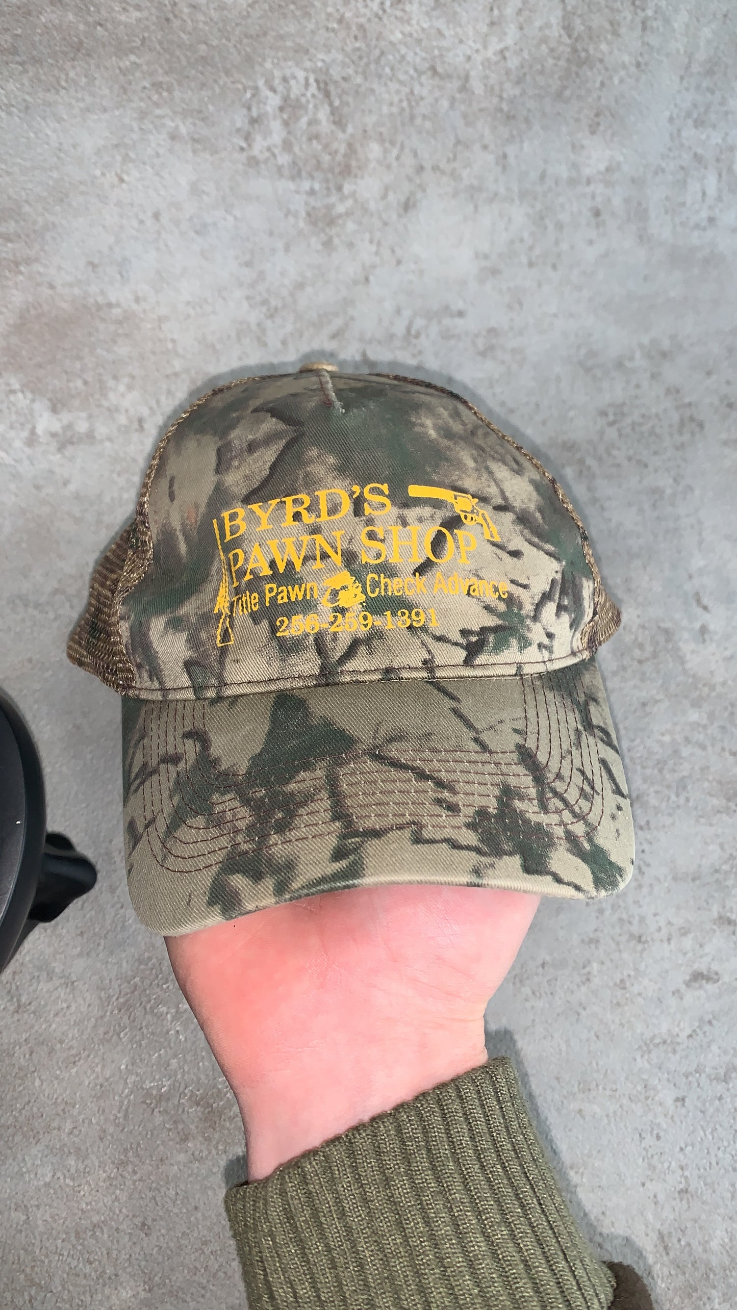 Gorra Vintage Camo USA Ajustable
