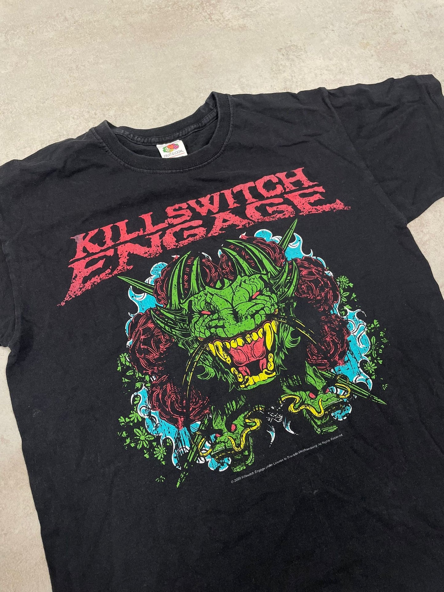 Camiseta Gráfica Metal Killswitch Engage 2000 Vintage- M