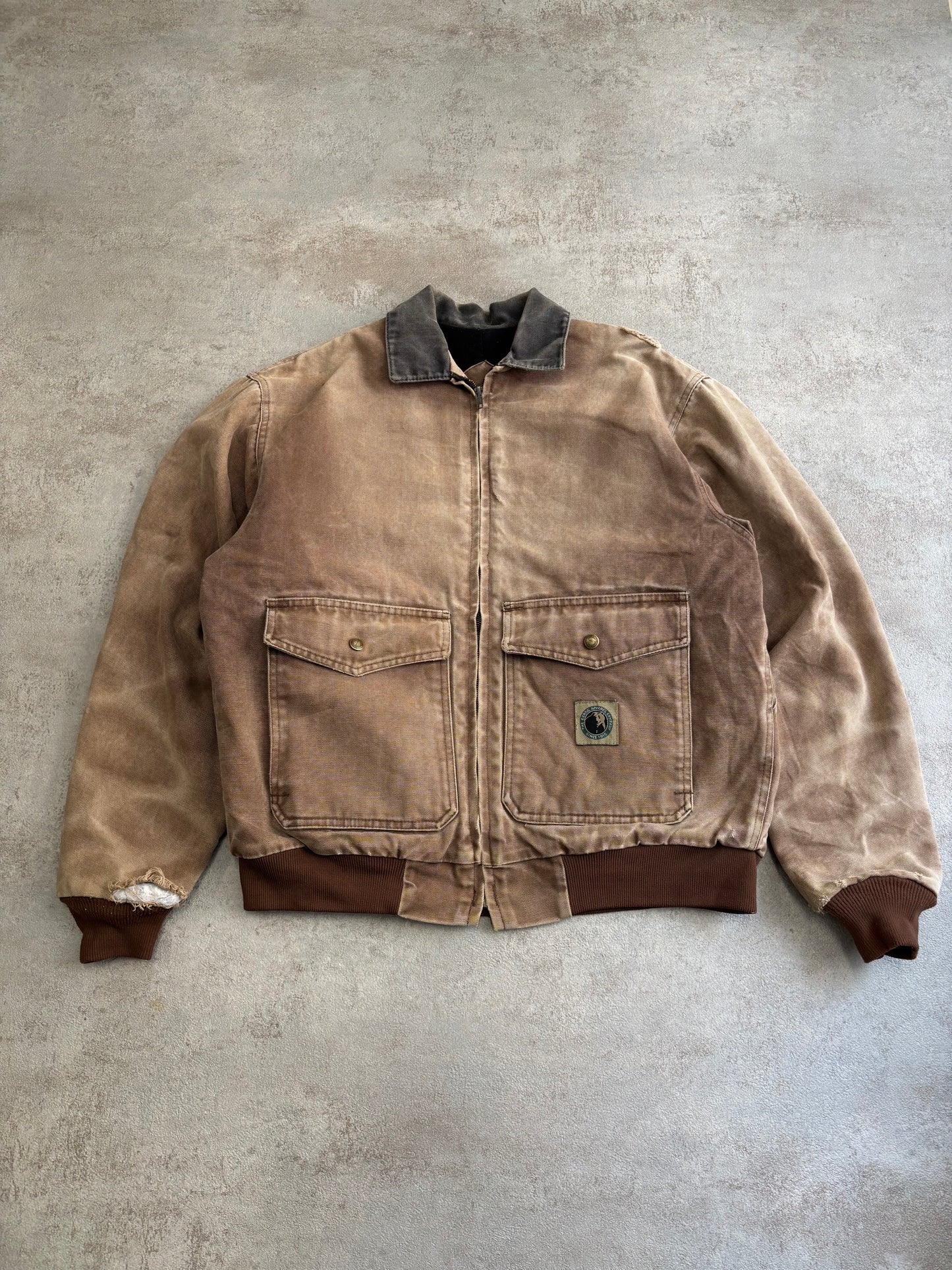Chaqueta Worker ‘Trashed’ BercoWear 00s Vintage - M