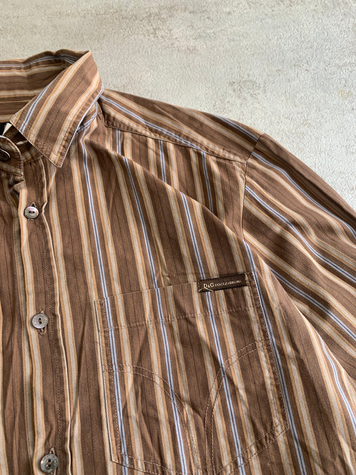 Camisa Rayas Vintage Dolce Gabbana 00’s - M