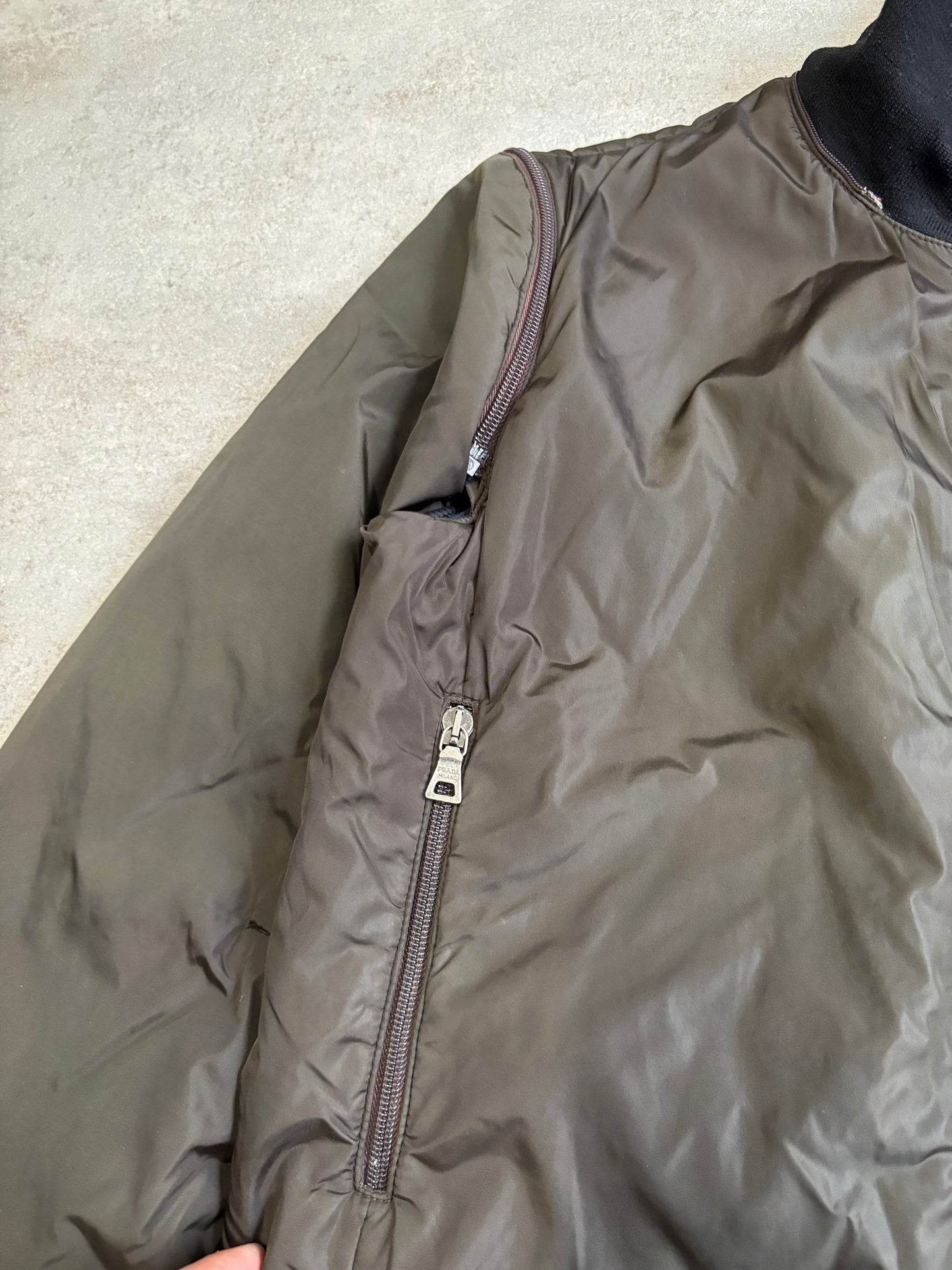 Chaqueta Packable 2/1 Prada 00s Vintage - M