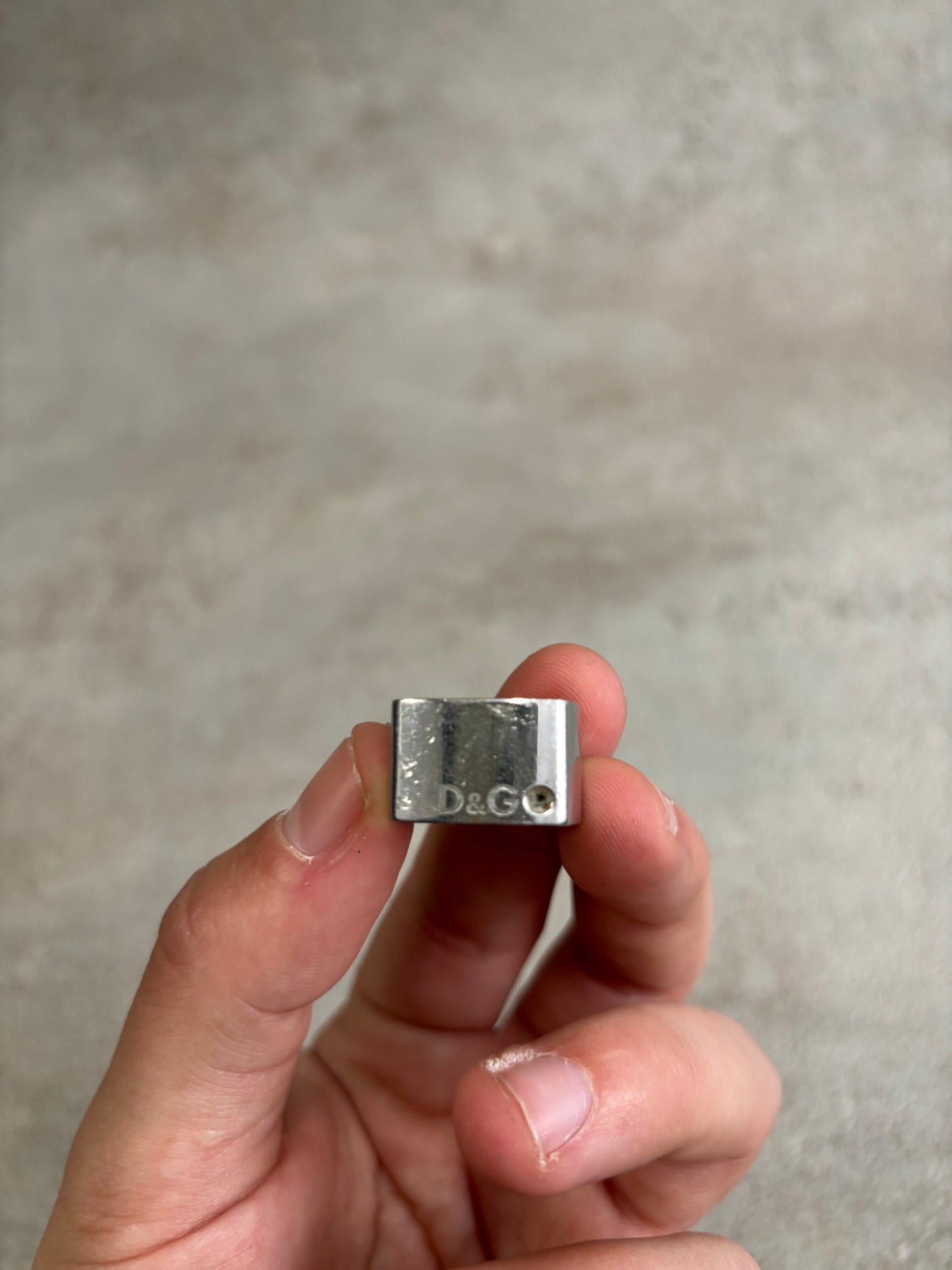 Anillo de Plata D&G 00s Vintage