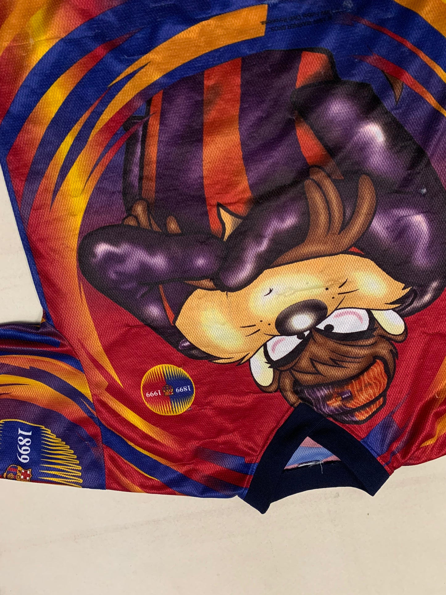 Camiseta Vintage Barça 1999 Looney Tunes Special Edition Kit - L