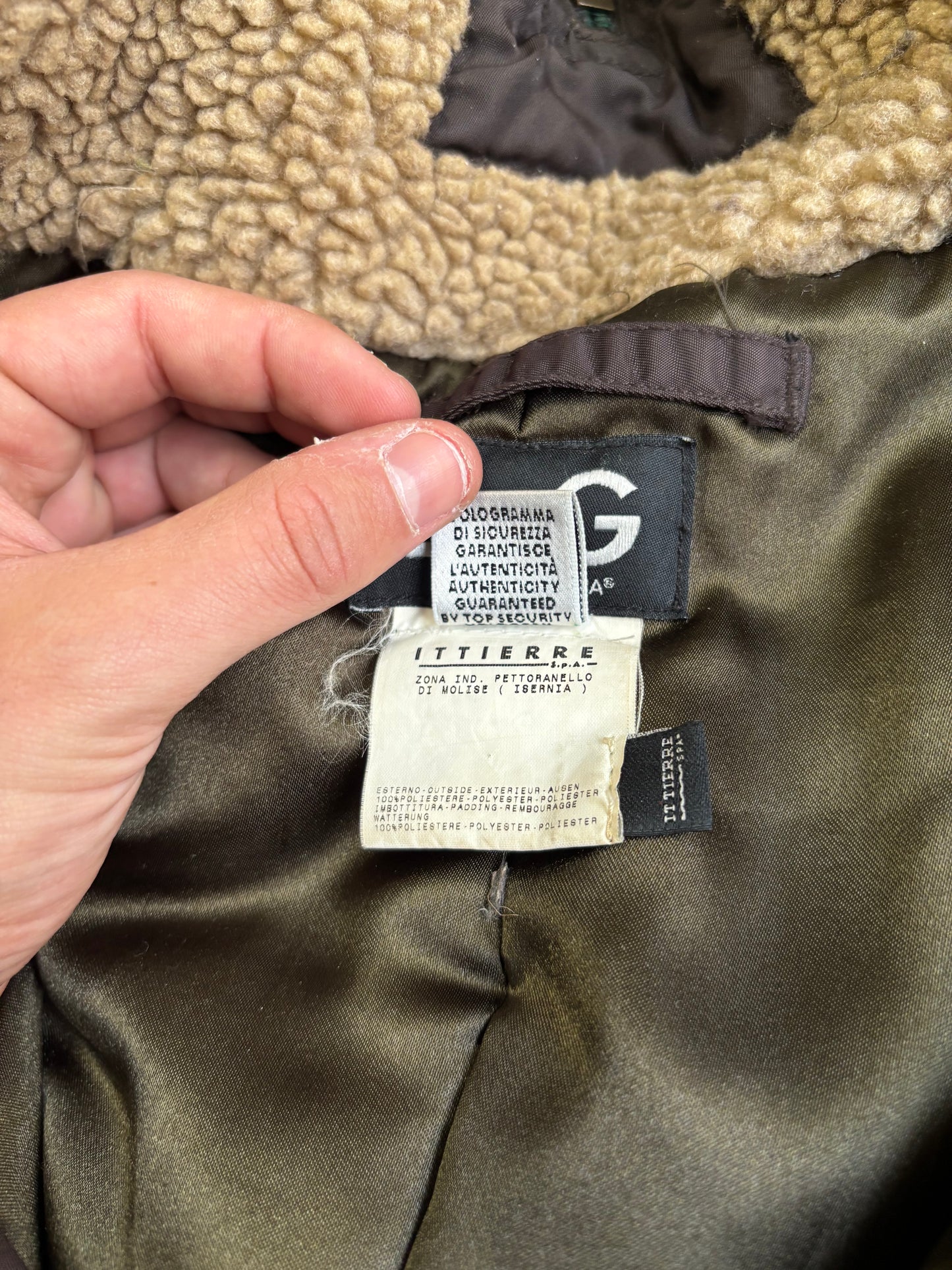Chaqueta Bomber N2-B Fur Dolce & Gabbana 2002 Vintage - L