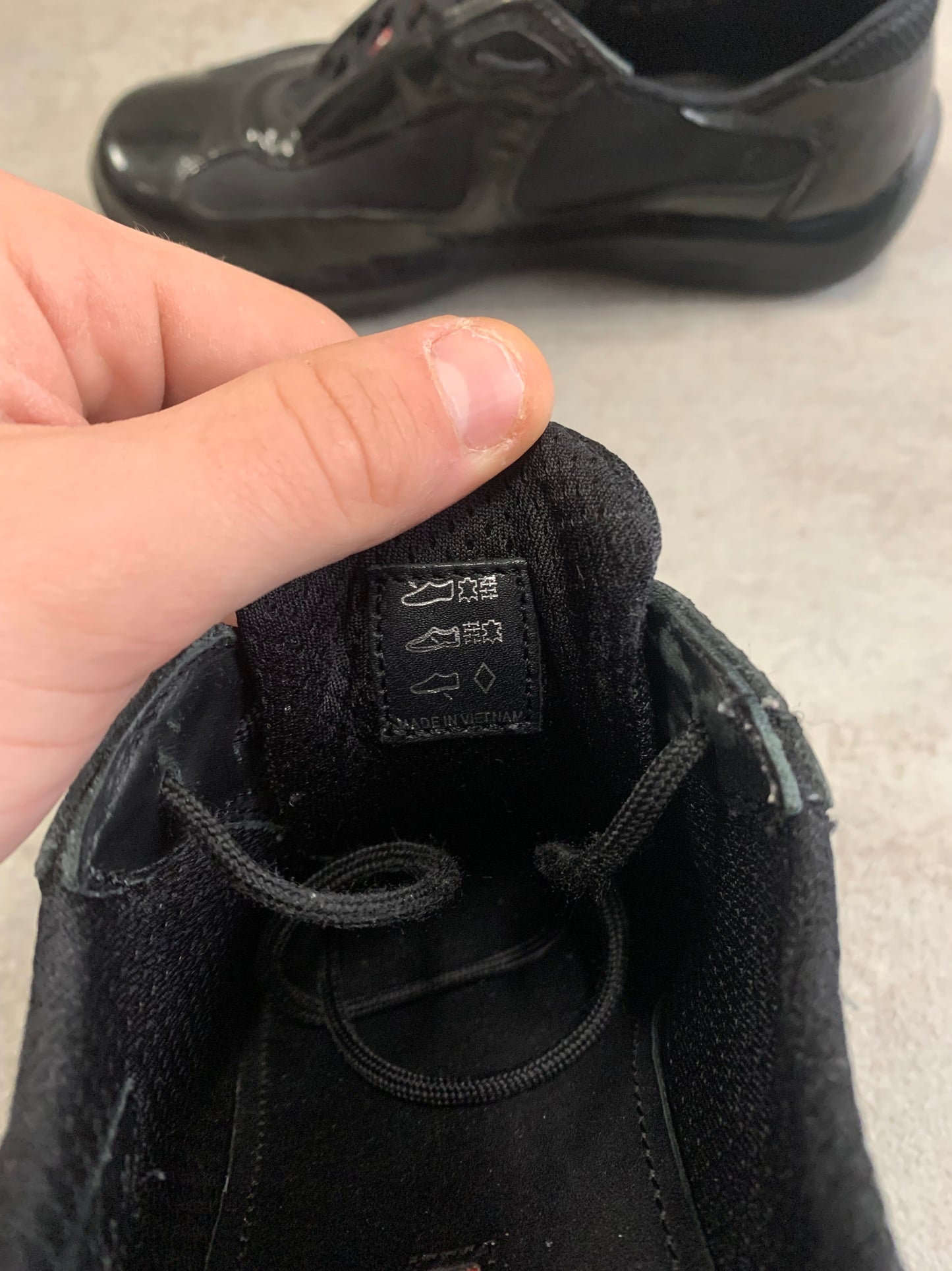 Zapatillas Charol Vintage Prada America’s Cup 00’s - 38