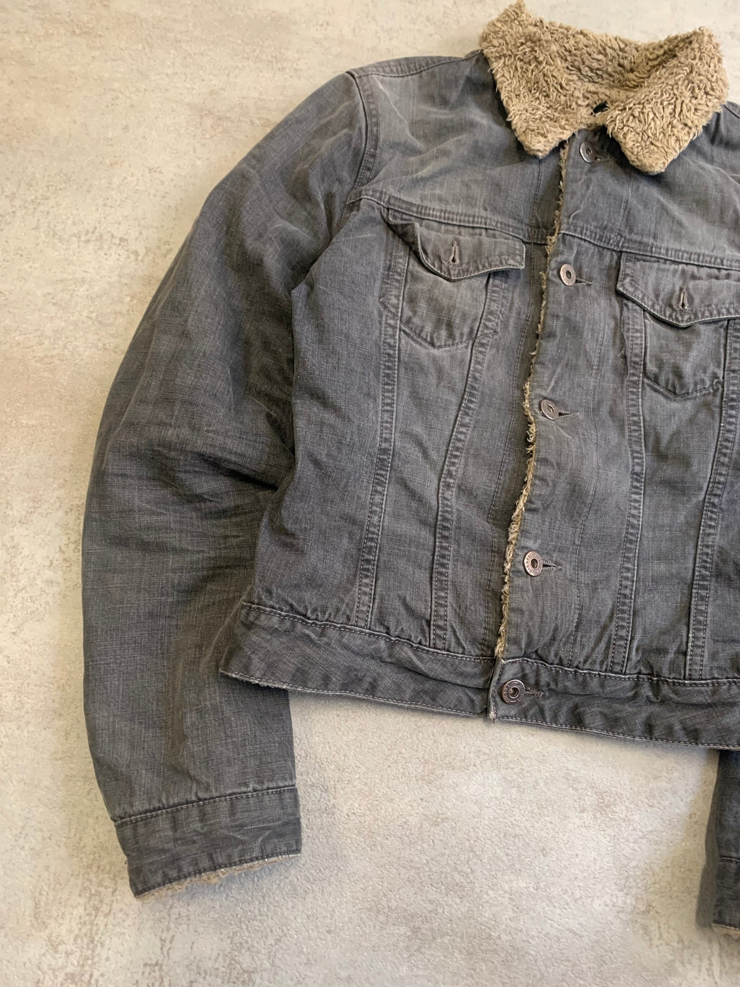 Chaqueta Pelo Vaquera Vintage Diesel 00’s - S