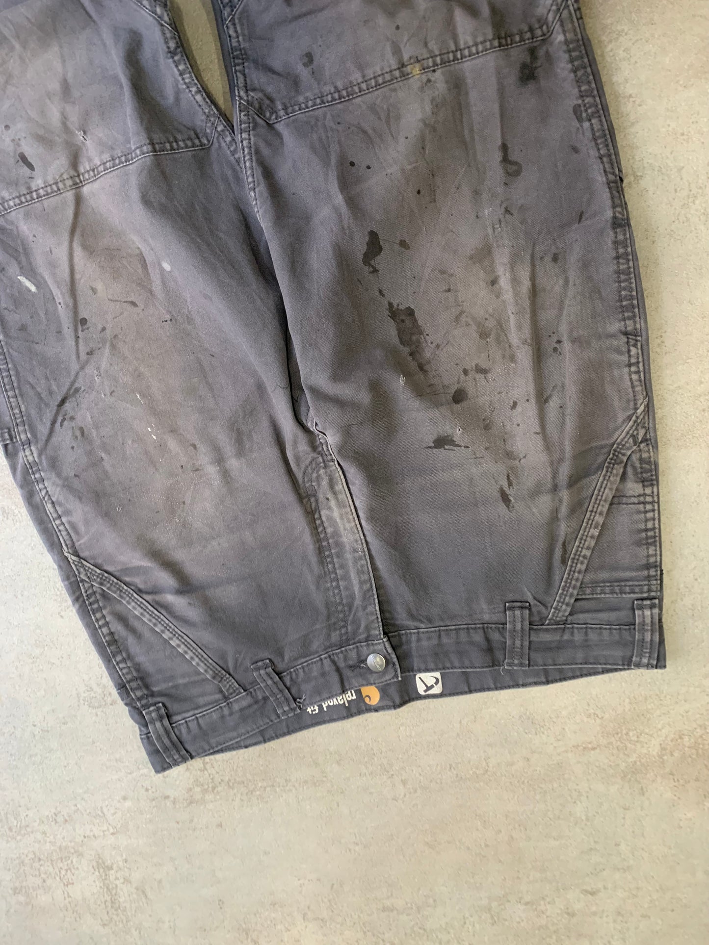 Pantalones Rectos Vintage Carhartt Trashed - L