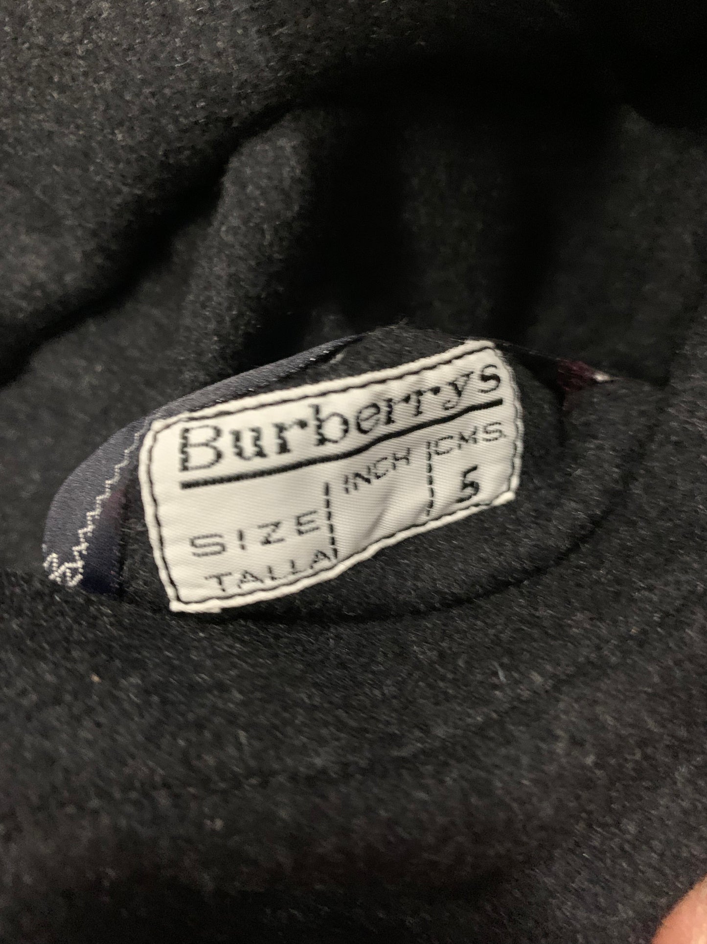 Abrigo Gabardina Vintage Burberry Reversible - L