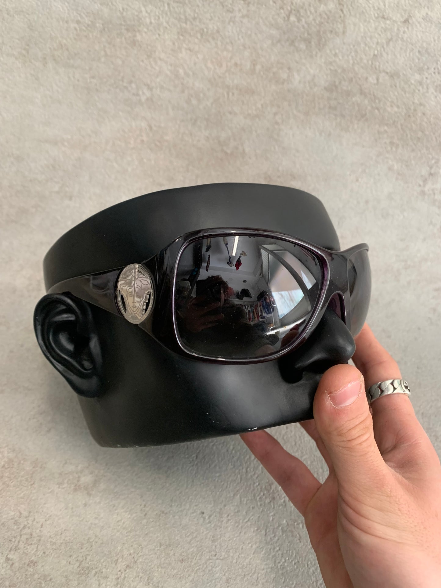 Gafas Sol Vintage Versace Big Logo 00’s