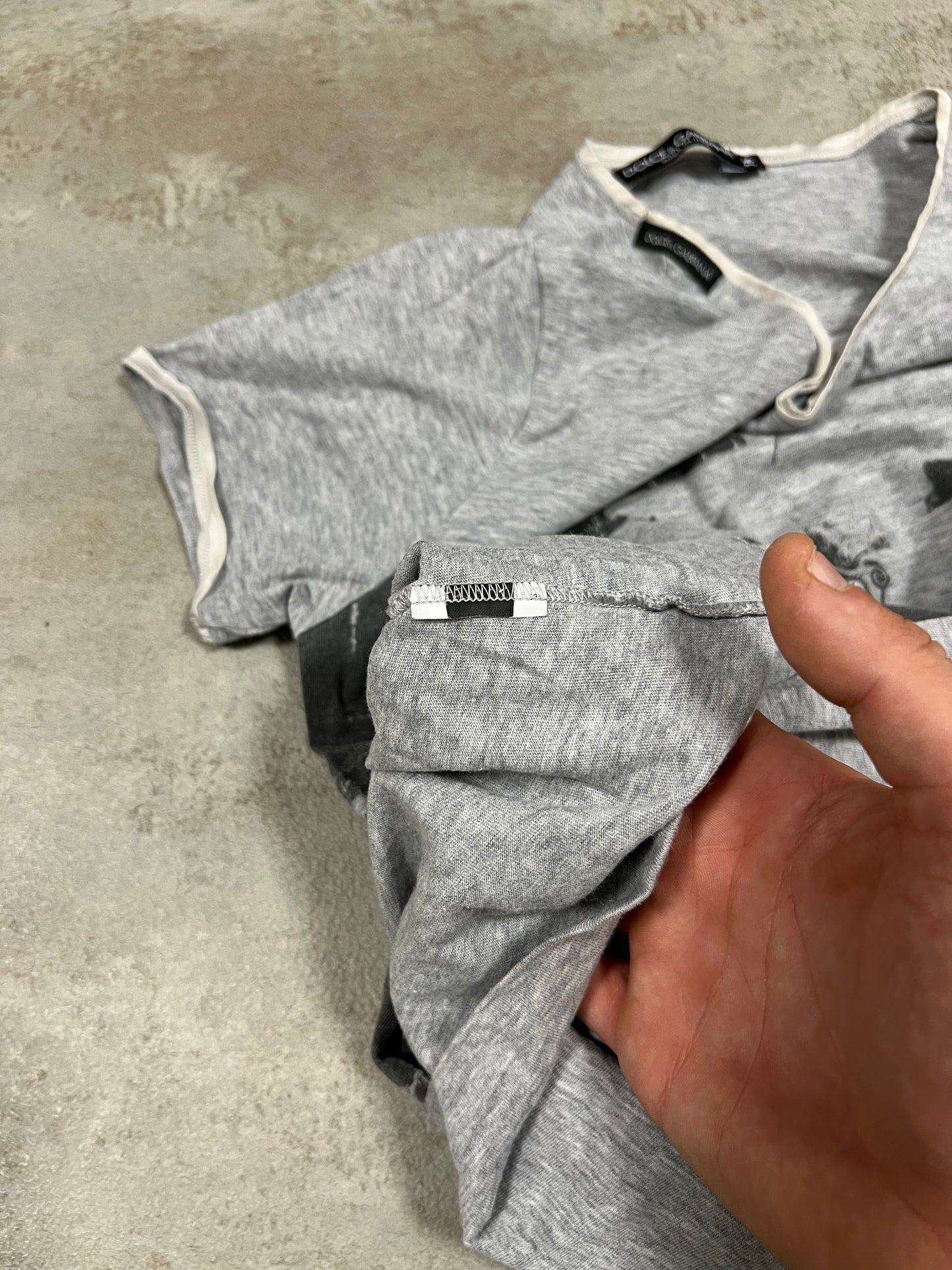 Camiseta Ajustada Vintage Dolce Gabbana 00’s - S