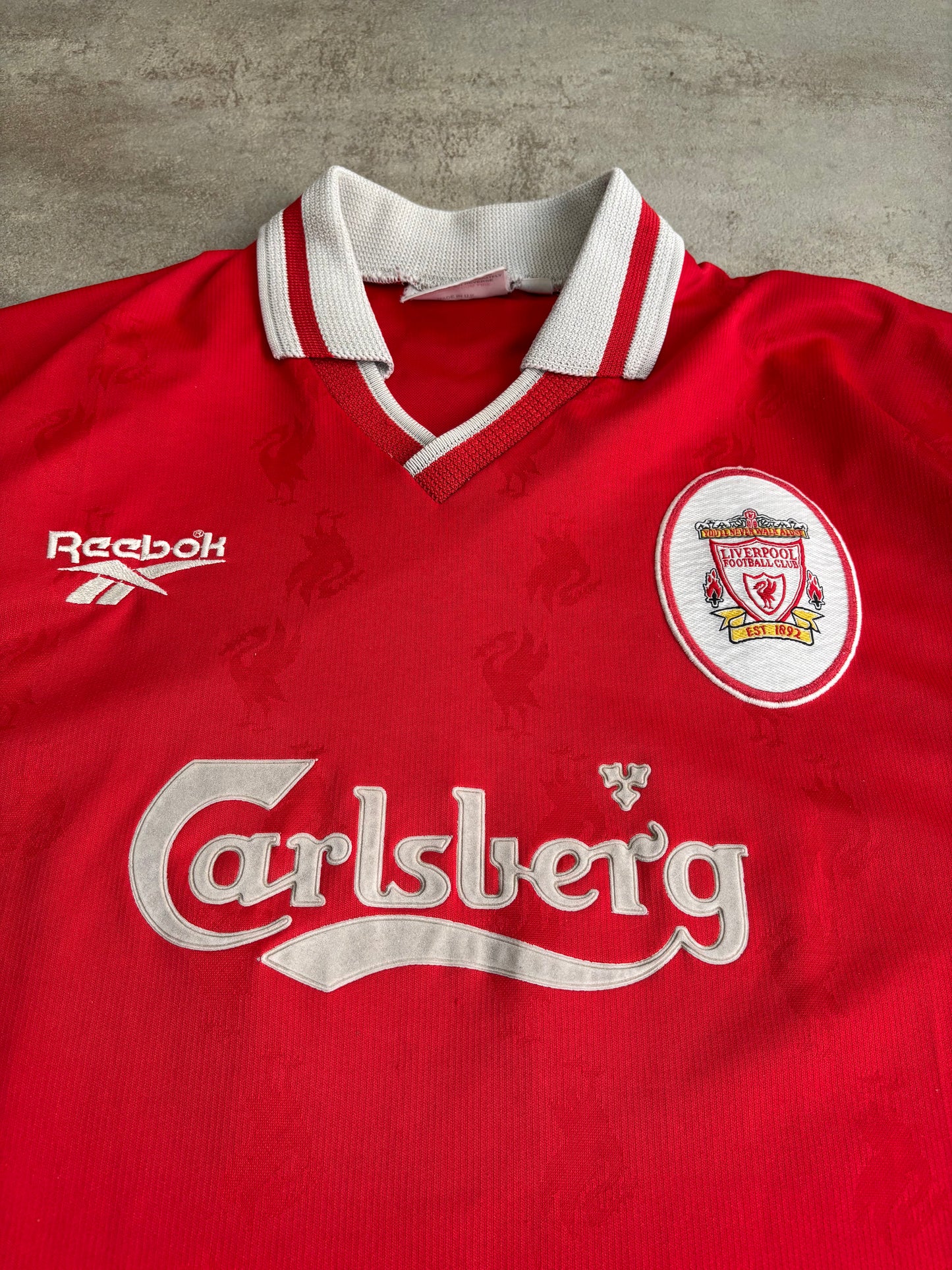 Camiseta Reebok Liverpool 1996/1997 Vintage - XL