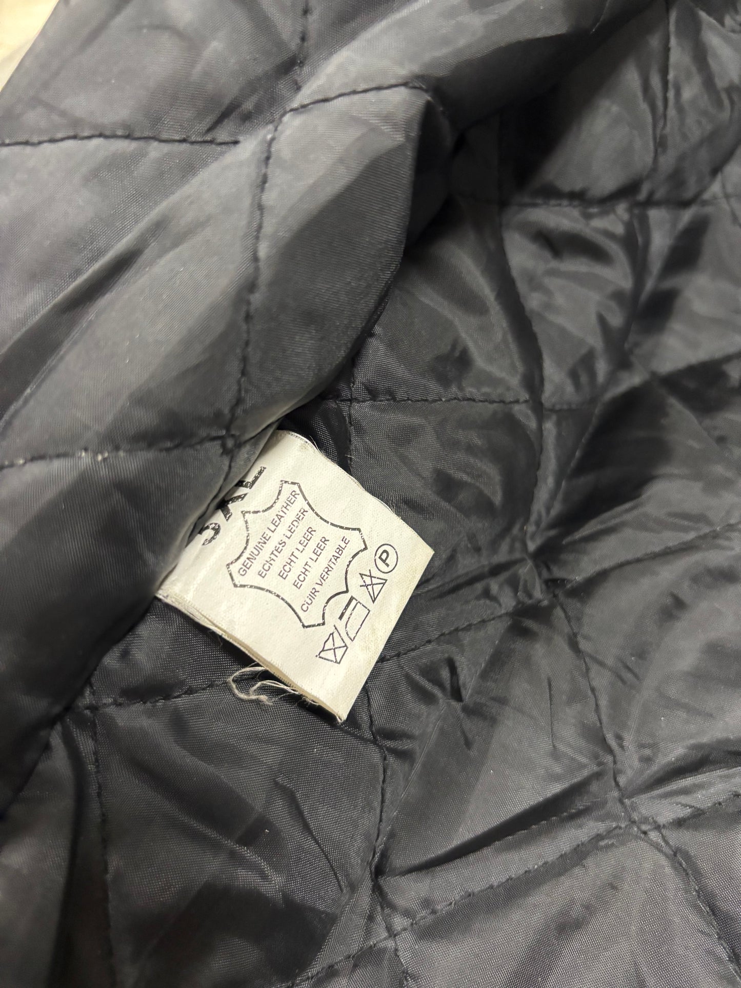 Chaqueta Cuero Racing ‘Red Bull’ 90s Vintage - L