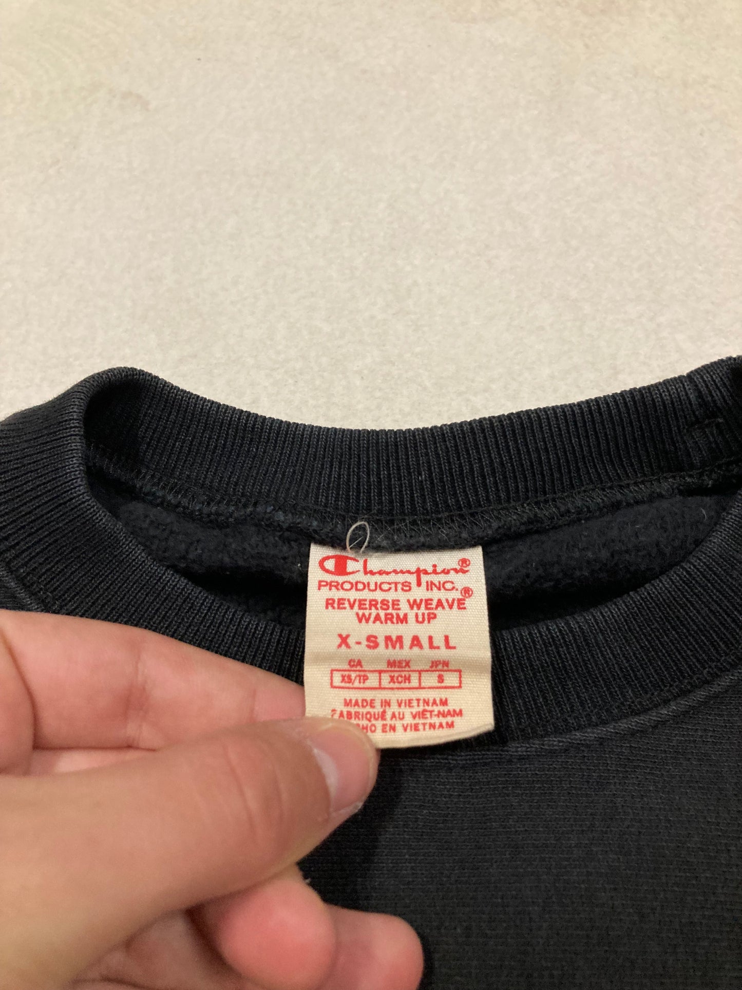 Sudadera Champion Reverse Weave 80s Vintage - XS