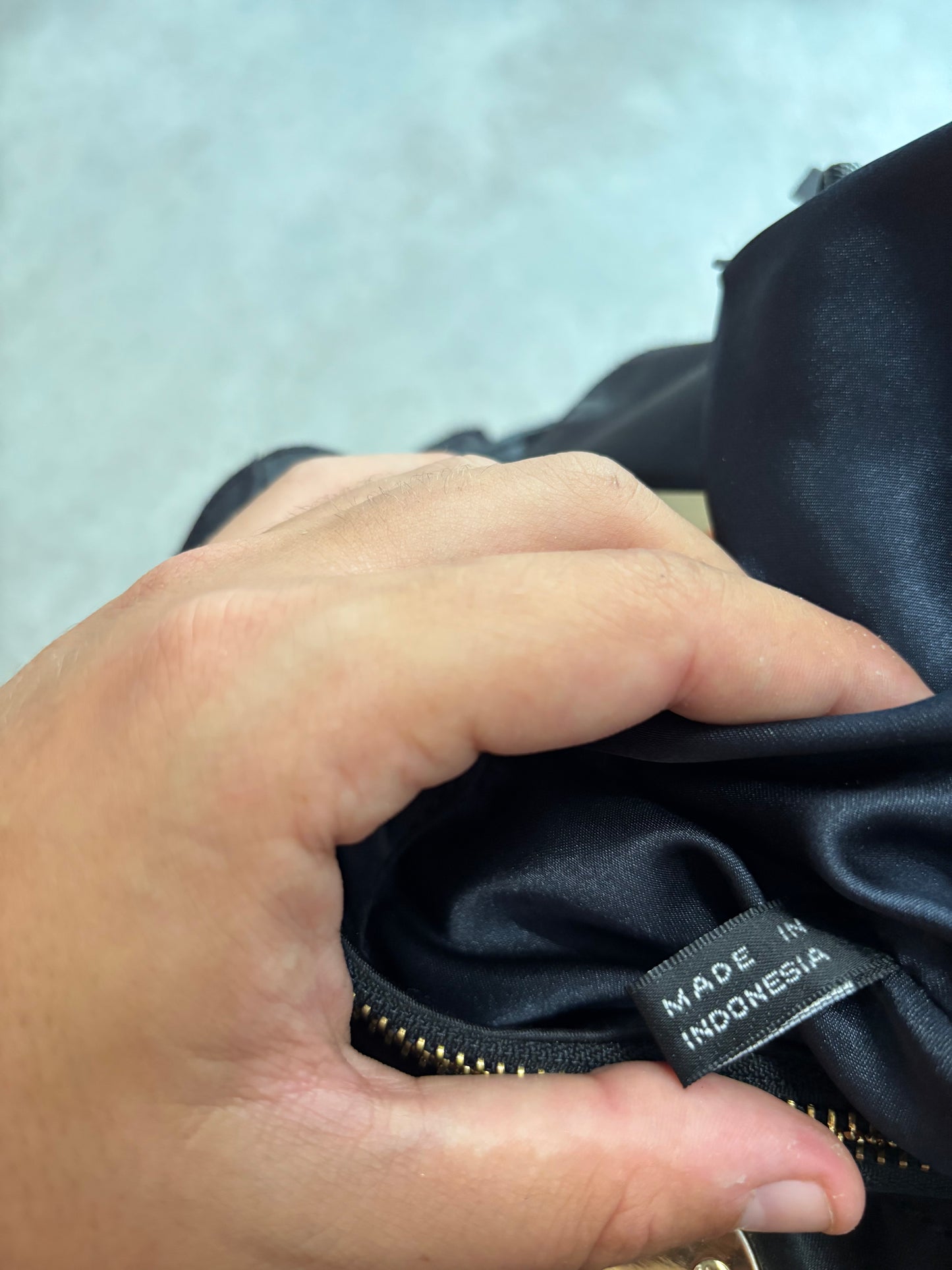 Bolso Satinado DKNY 00s Vintage