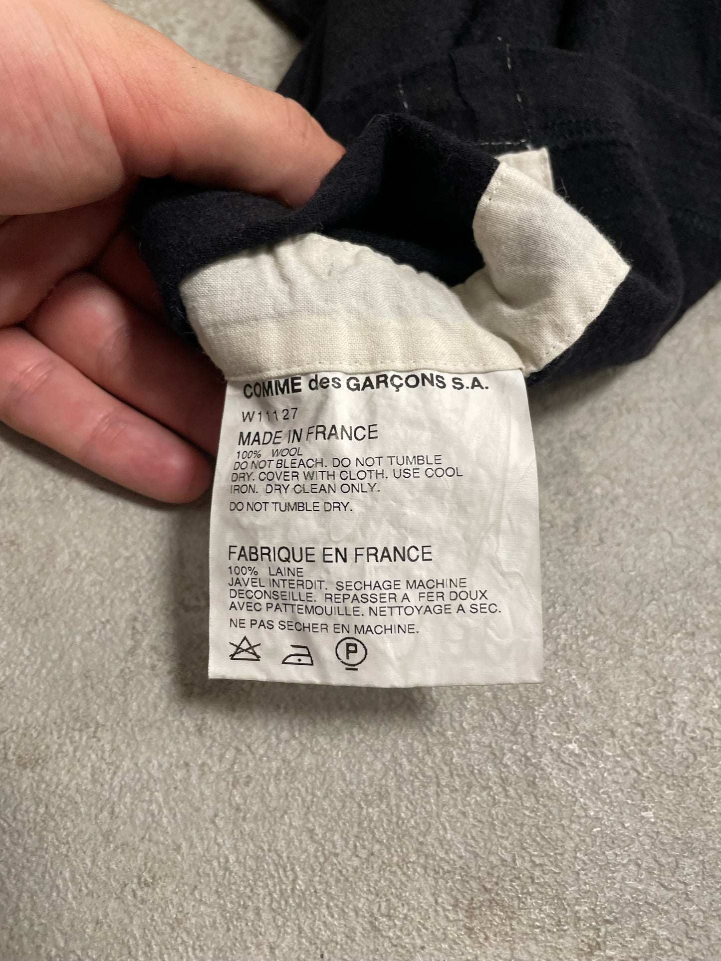 Jersey Distressed Comme Des Garçons 00s Vintage - M