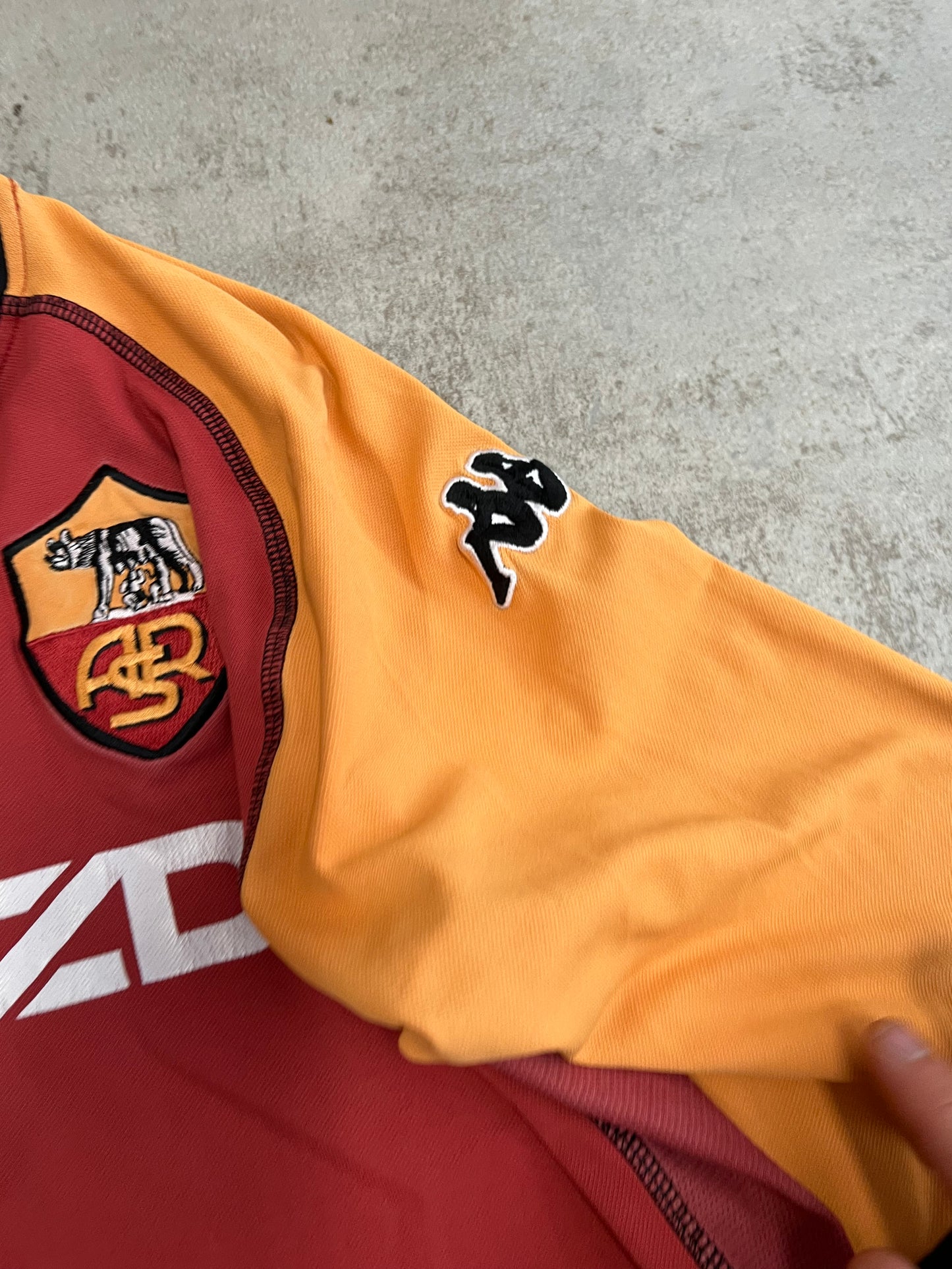 Camiseta Fútbol Vintage Kappa Roma 00’s -S