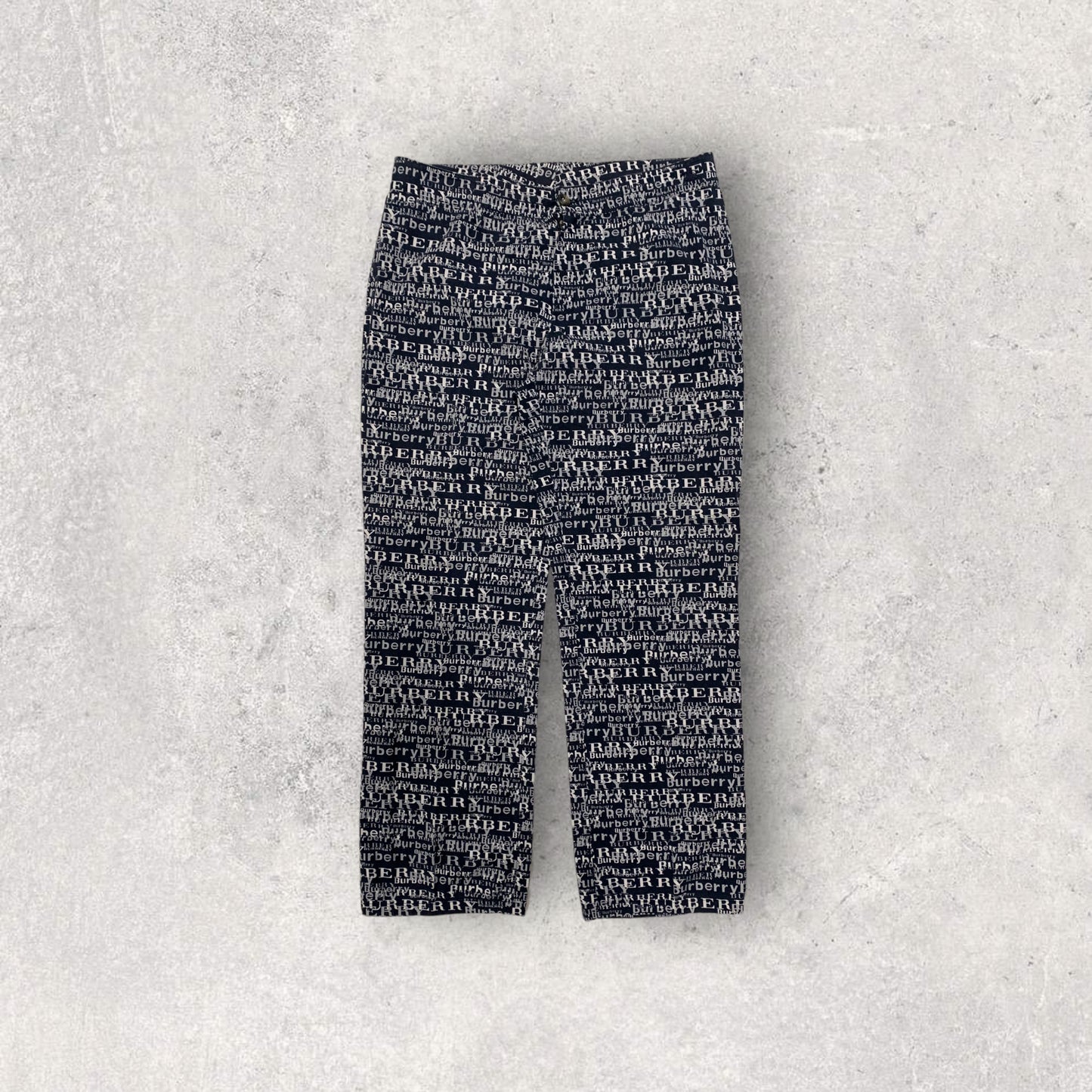 Pantalones Vintage Burberry All Over Print 90’s - M